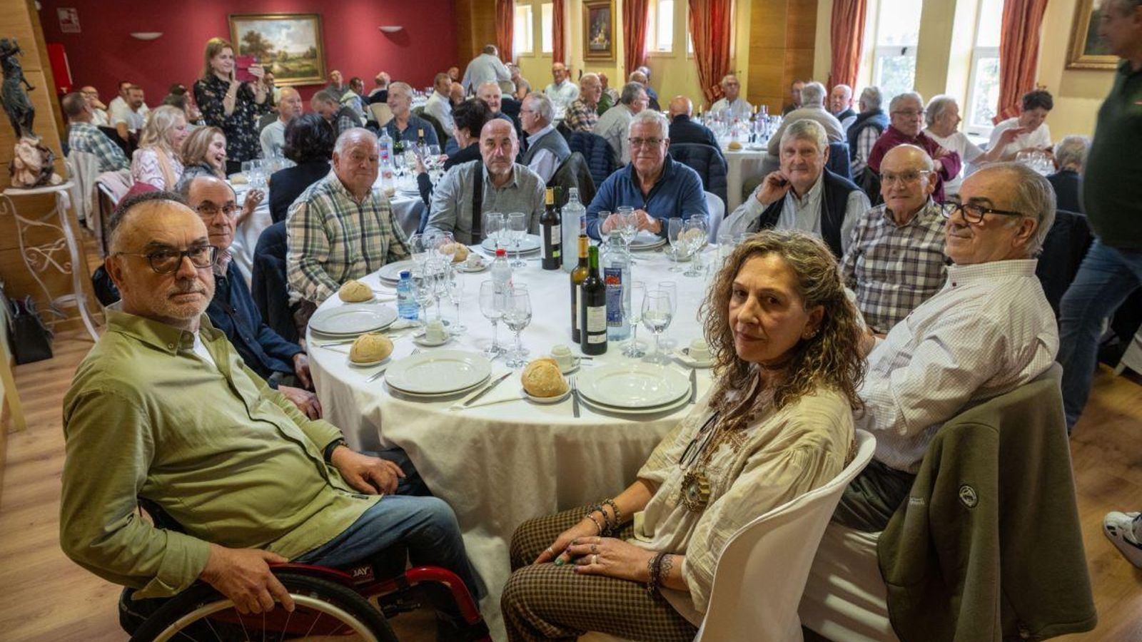 Listón, Gulín, Docampo, Jimy, Nelson, Alejandro, Patricia y Mondelo.