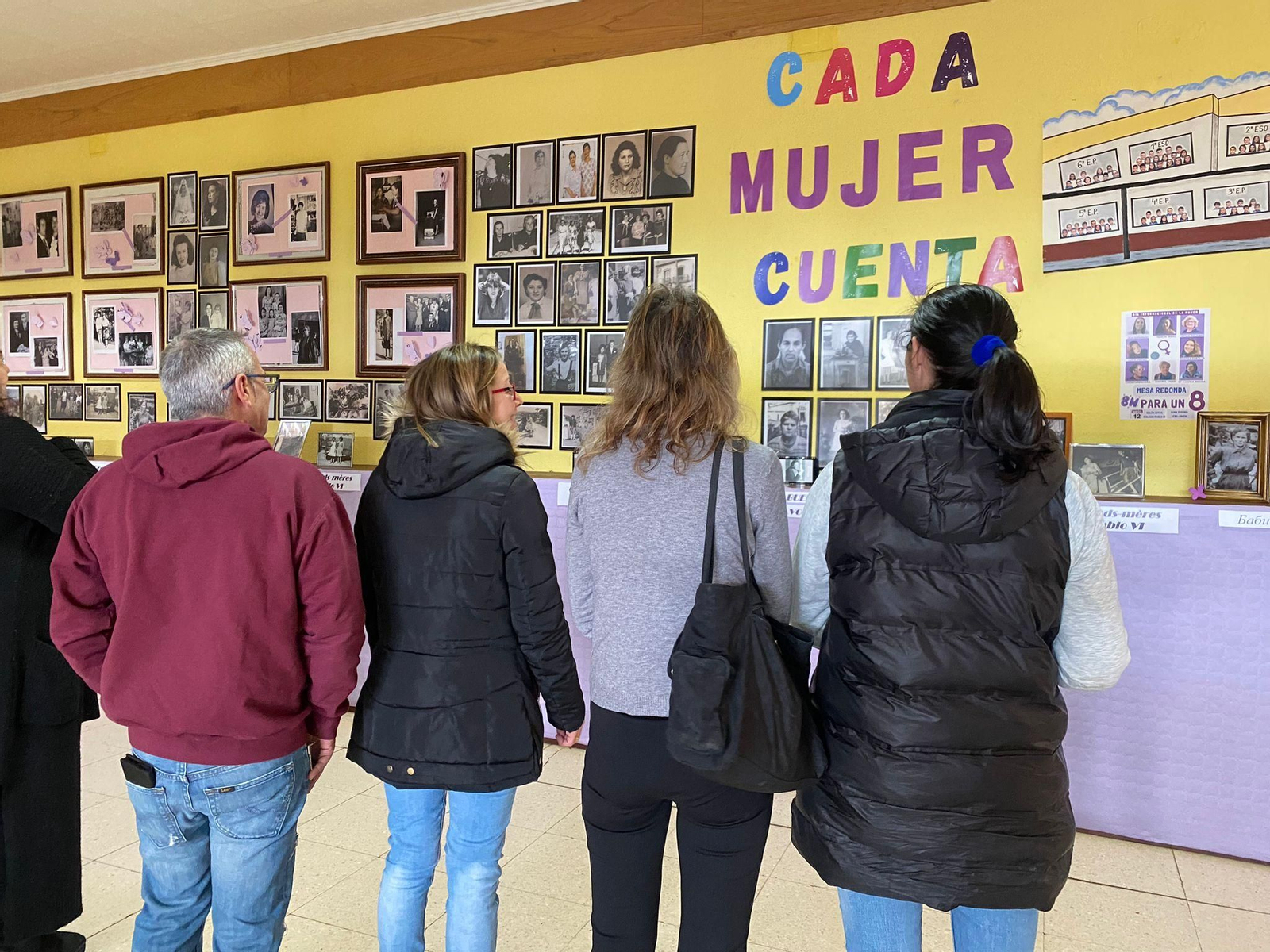 O 8M no colexio Pablo VI da Rúa