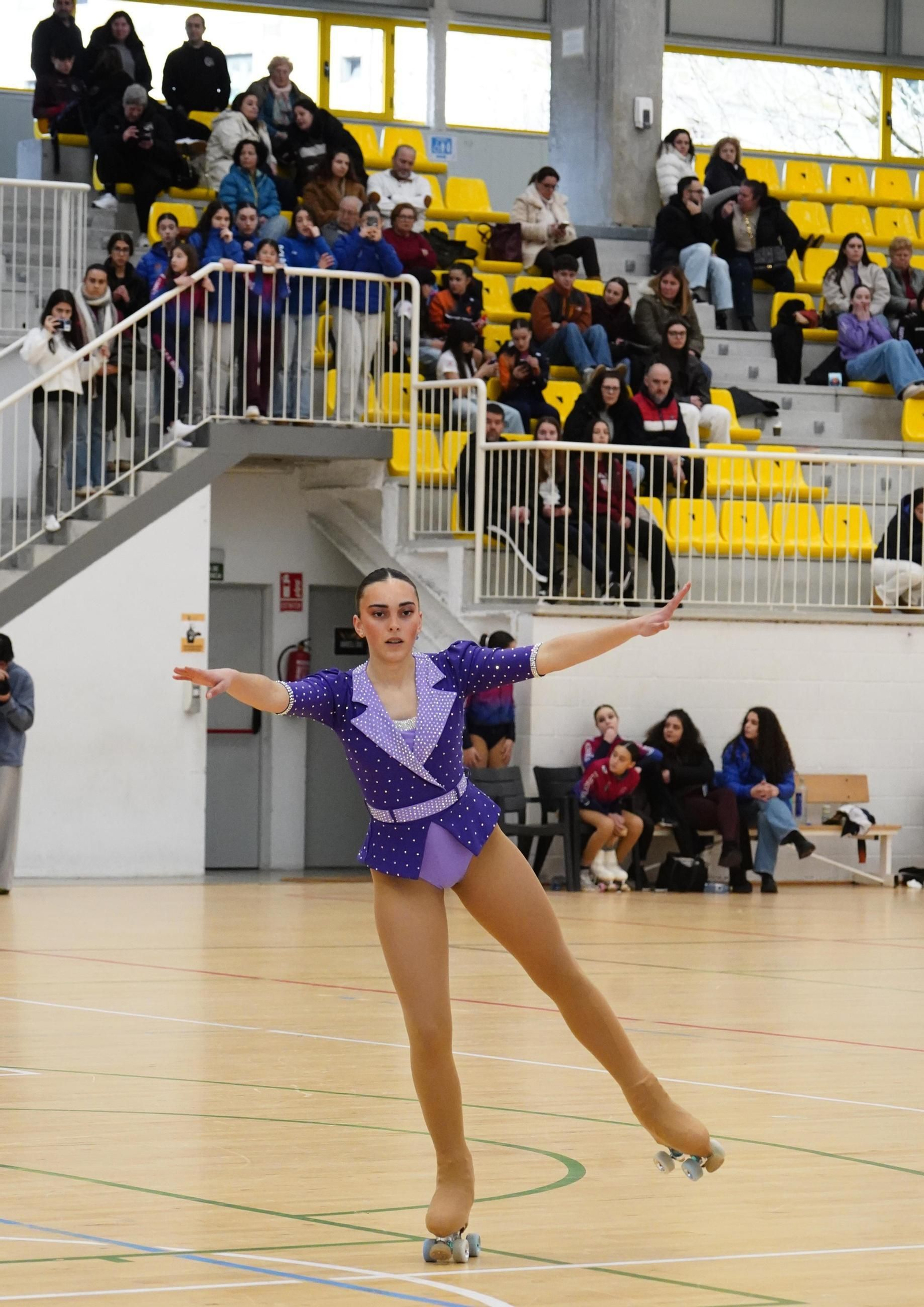 Galería | El patinaje gallego se exhibe en Redondela