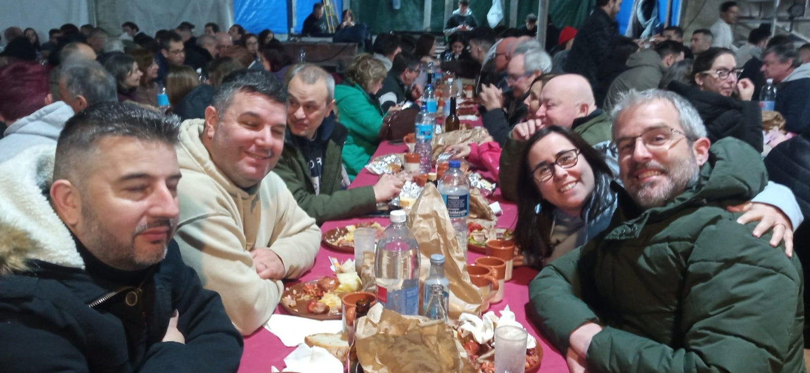 Galería | Cocido para combatir la borrasca Ingrid en Piñeiro