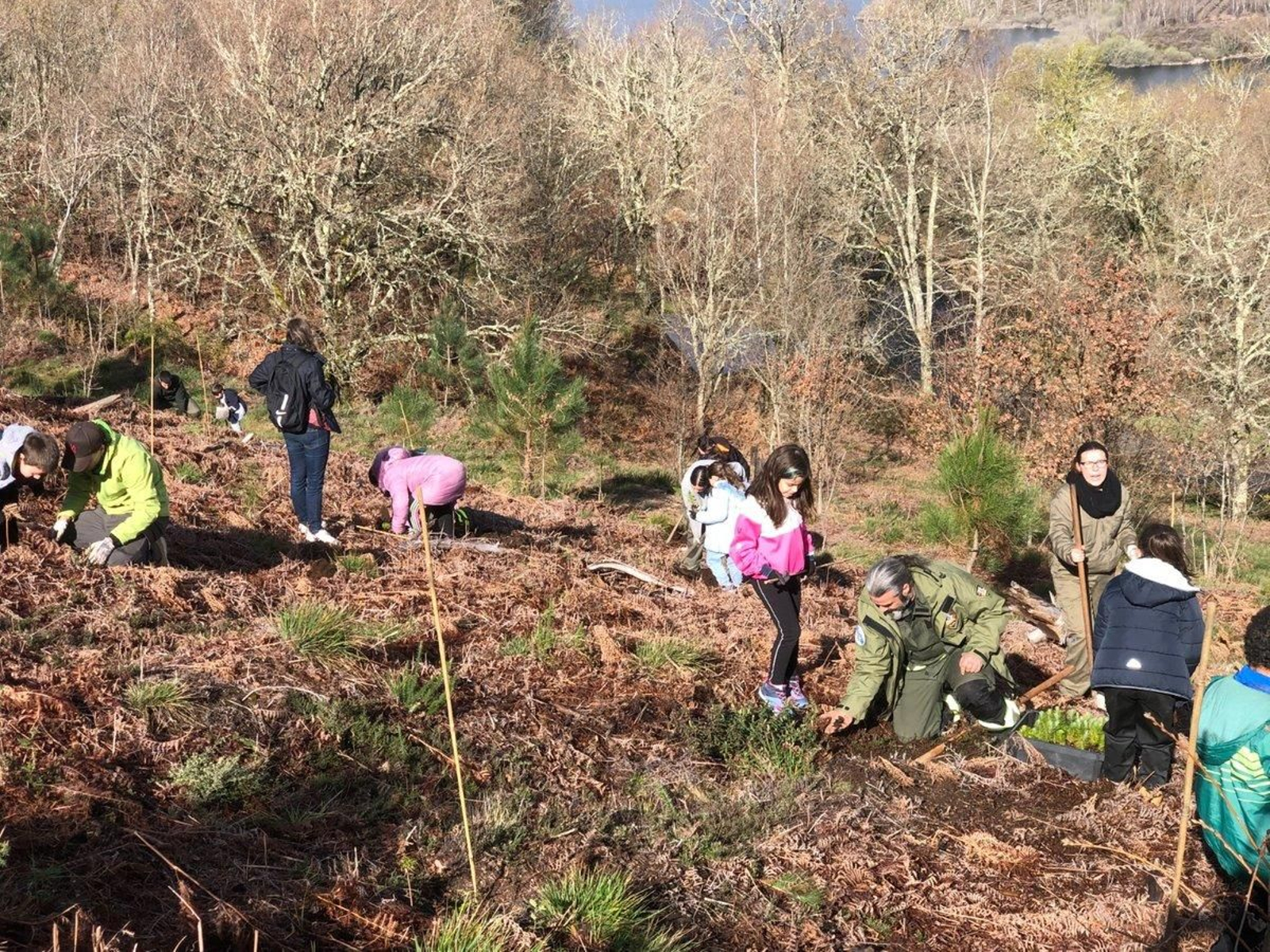Jornada de prevención contra el fuego en Muíños.