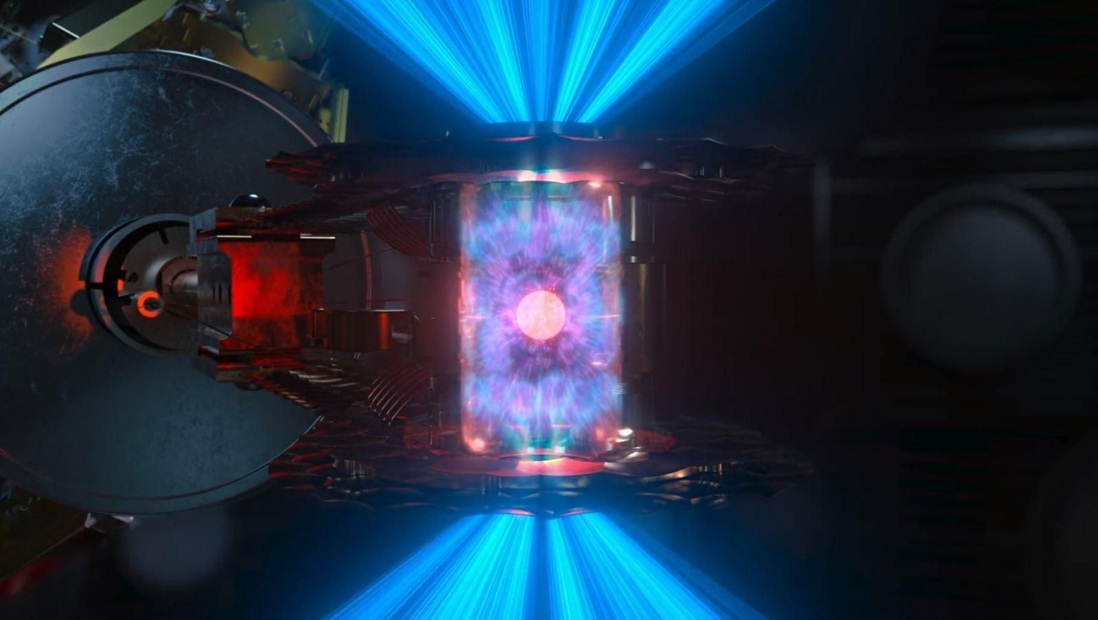 Ilustración de un proceso de fusión por ignición. Foto: EuropaPress.