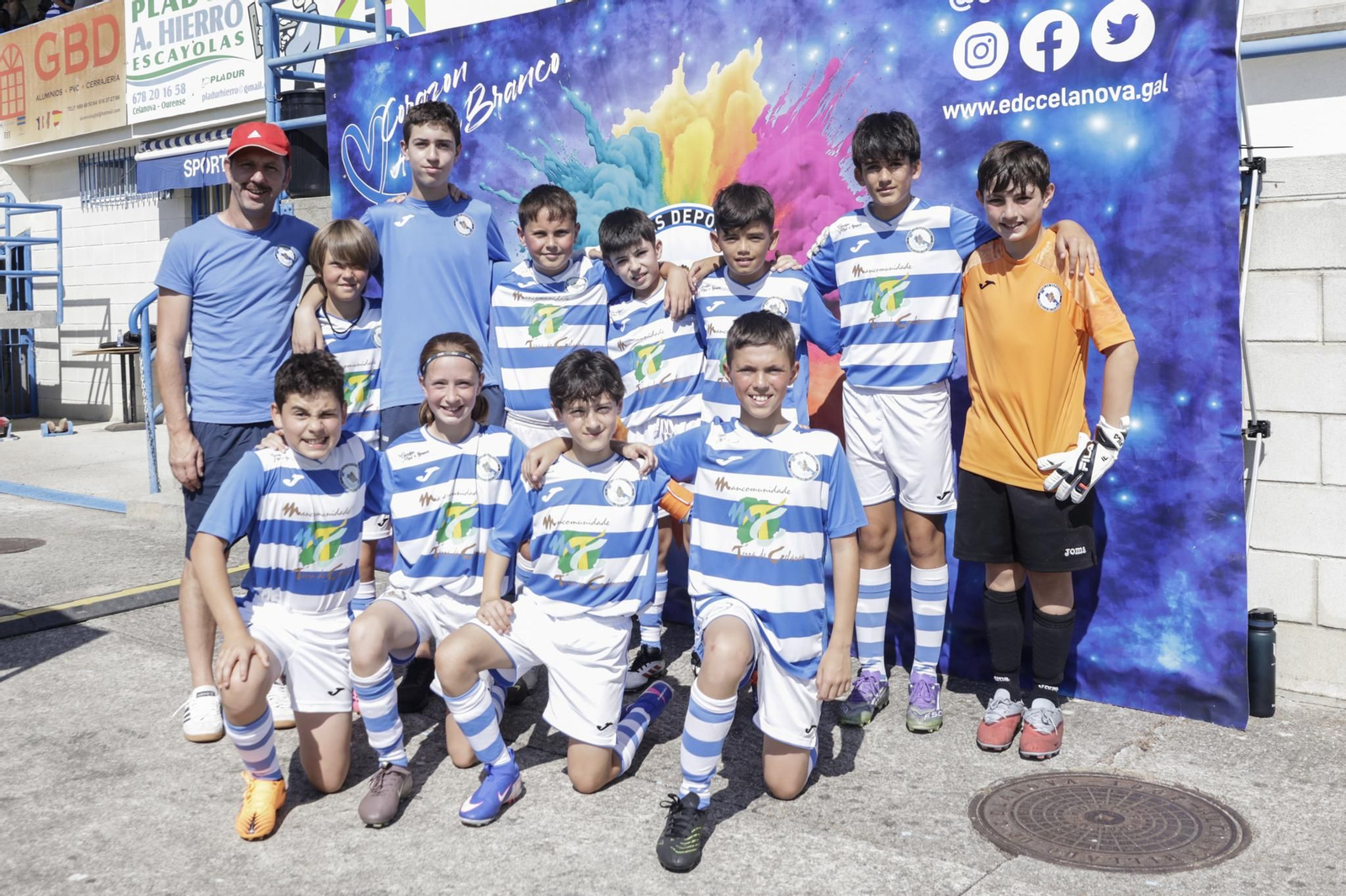 Los pequeños vibraron en San Rosendo con el Trofeo de fútbol Concello de Celanova