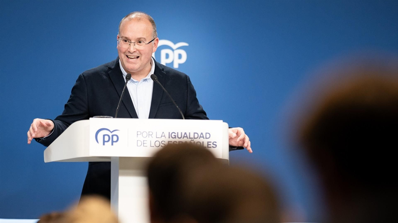 Miguel Tellado. // Europa Press