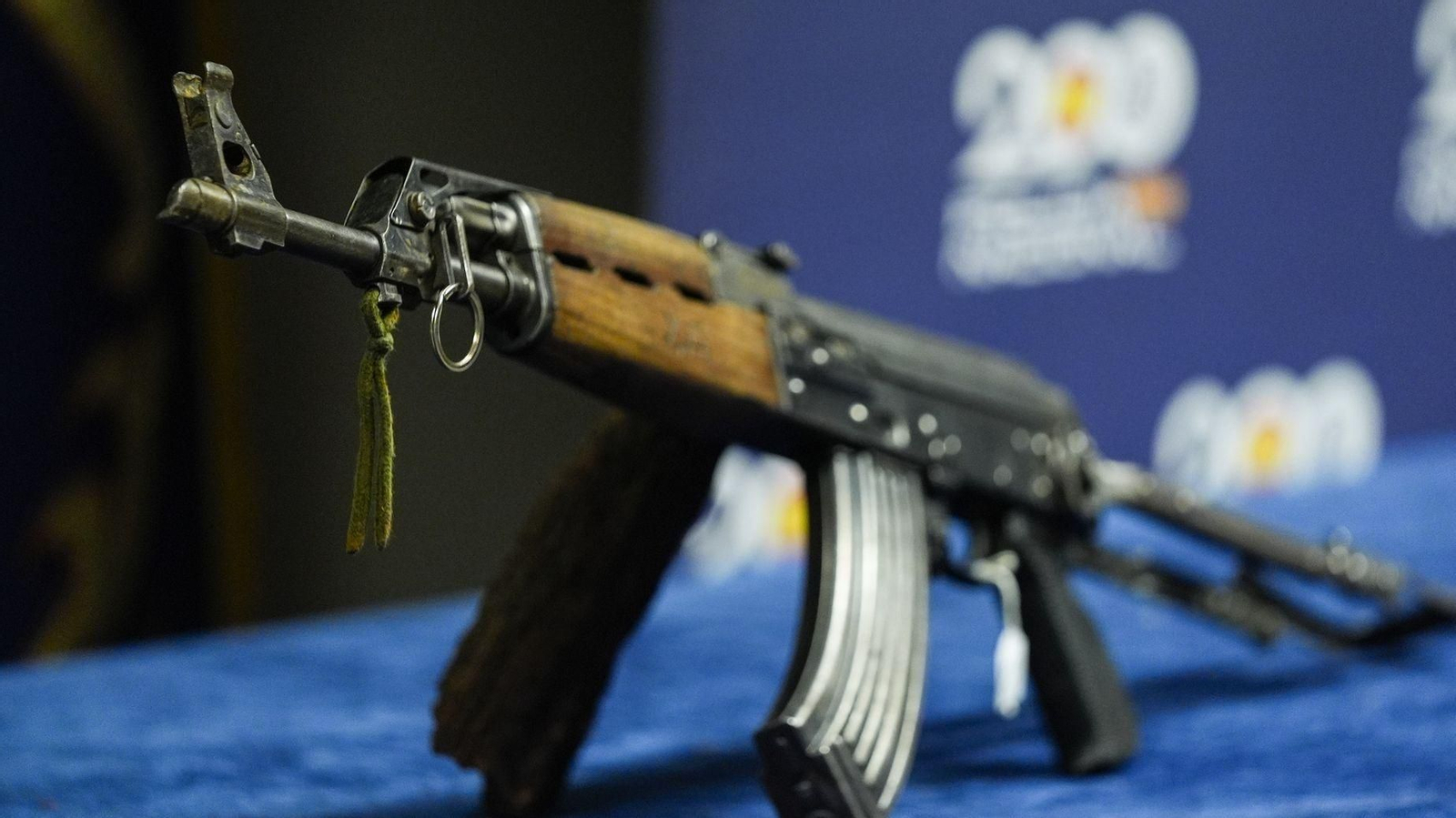 Imagen de archivo de un “kalashnikov”.