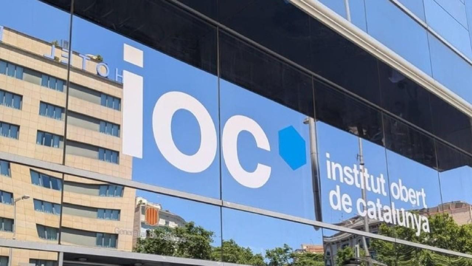 En la imagen el Institut Obert de Catalunya