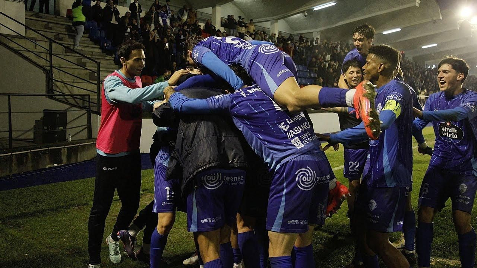 Resumen del Ourense CF - Celta Fortuna (1-0)