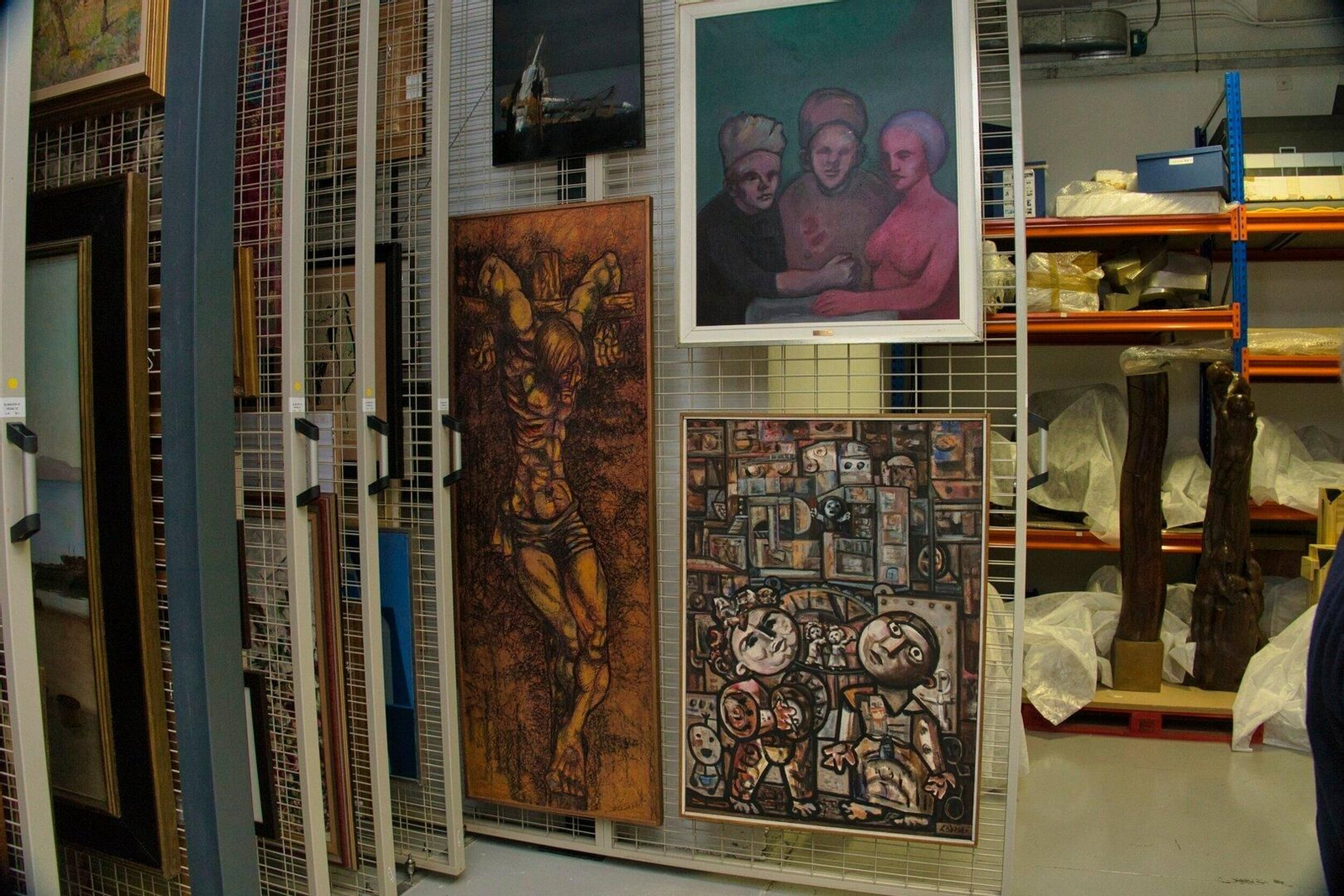 Colección de fondos pictóricos del Marco.