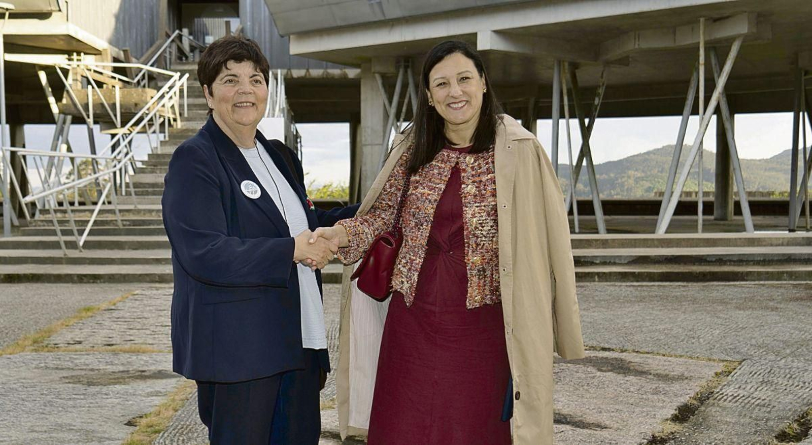 Carmen García o Belén Rubio, una de las dos candidatas a dirigir la Universidade de Vigo acabará siendo su primera rectora el 15 de mayo.
