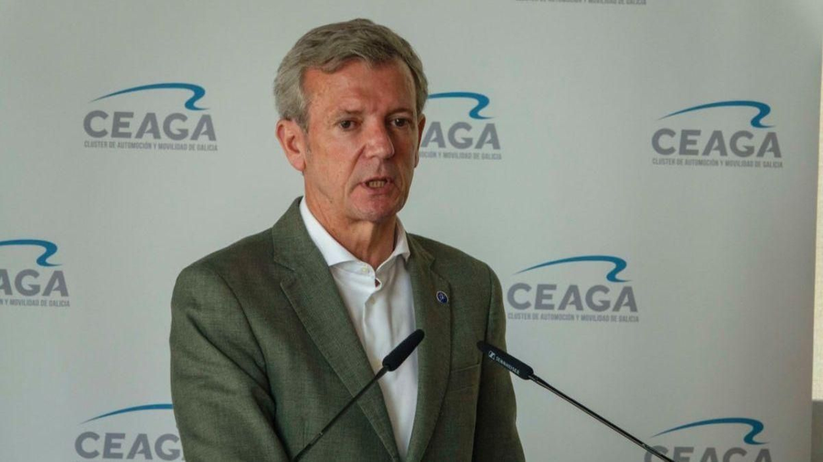 Rueda, en la asamblea de Ceaga.