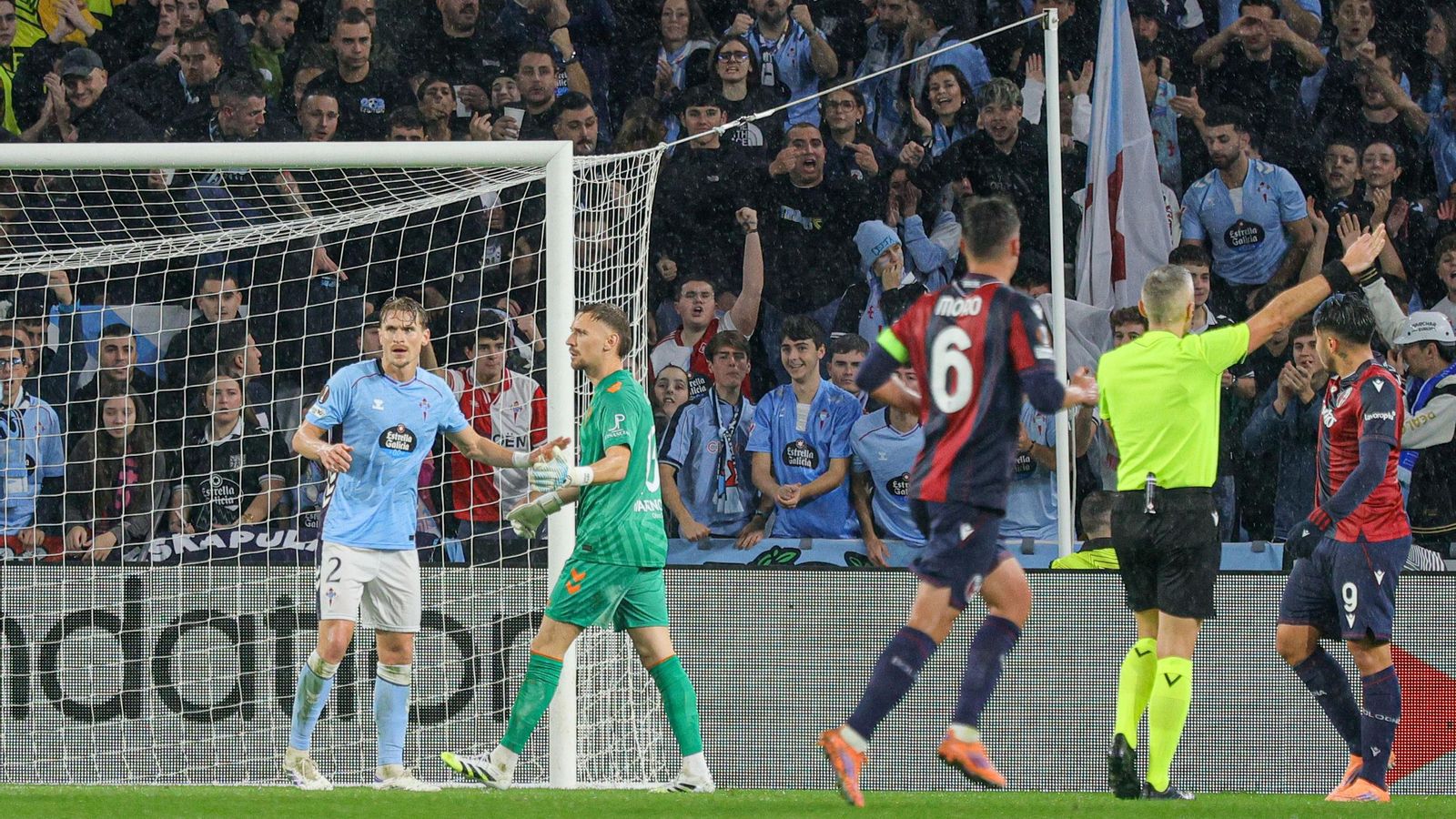 Galería | Noche grande de Europa League en Balaídos entre Celta y Bolonia
