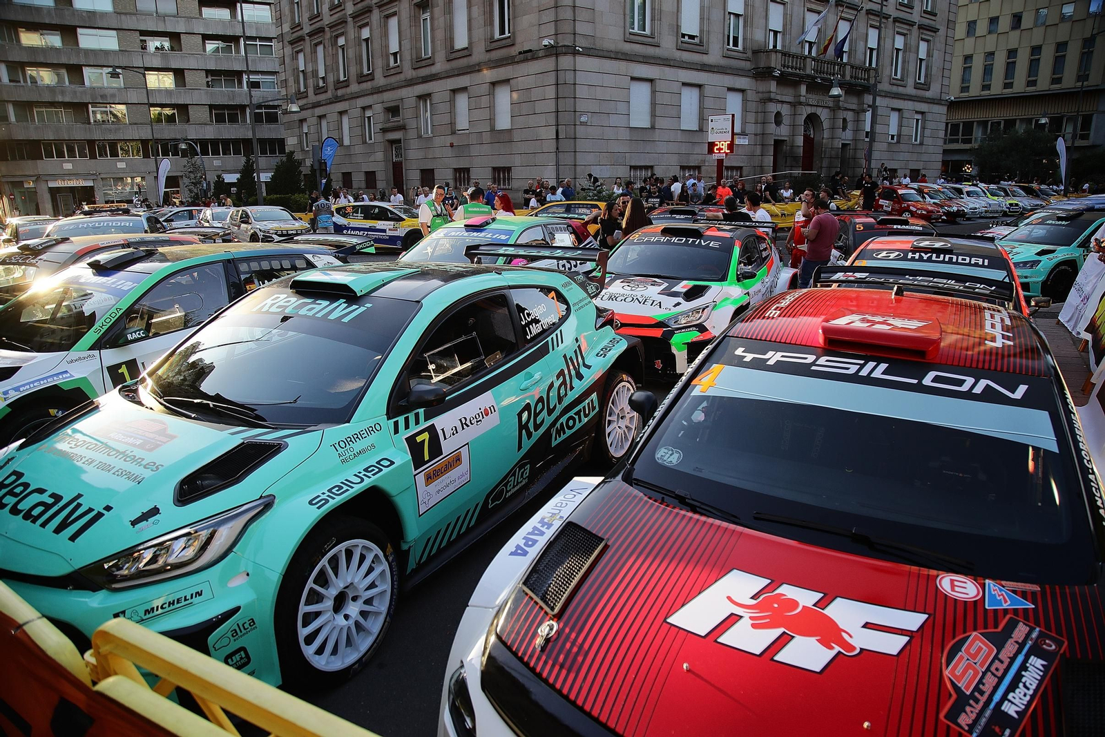Galería | Arrancan los motores con la ceremonia de inauguración del Rally de Ourense, en fotos