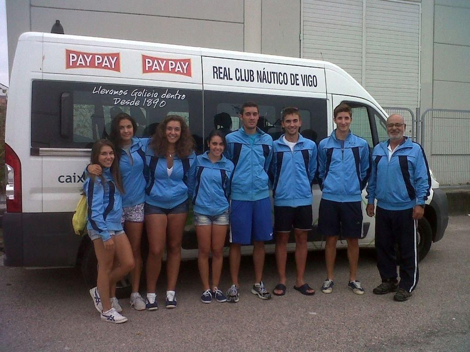 El equipo del Náutico de Vigo brilló en el Nacional de Banyoles.