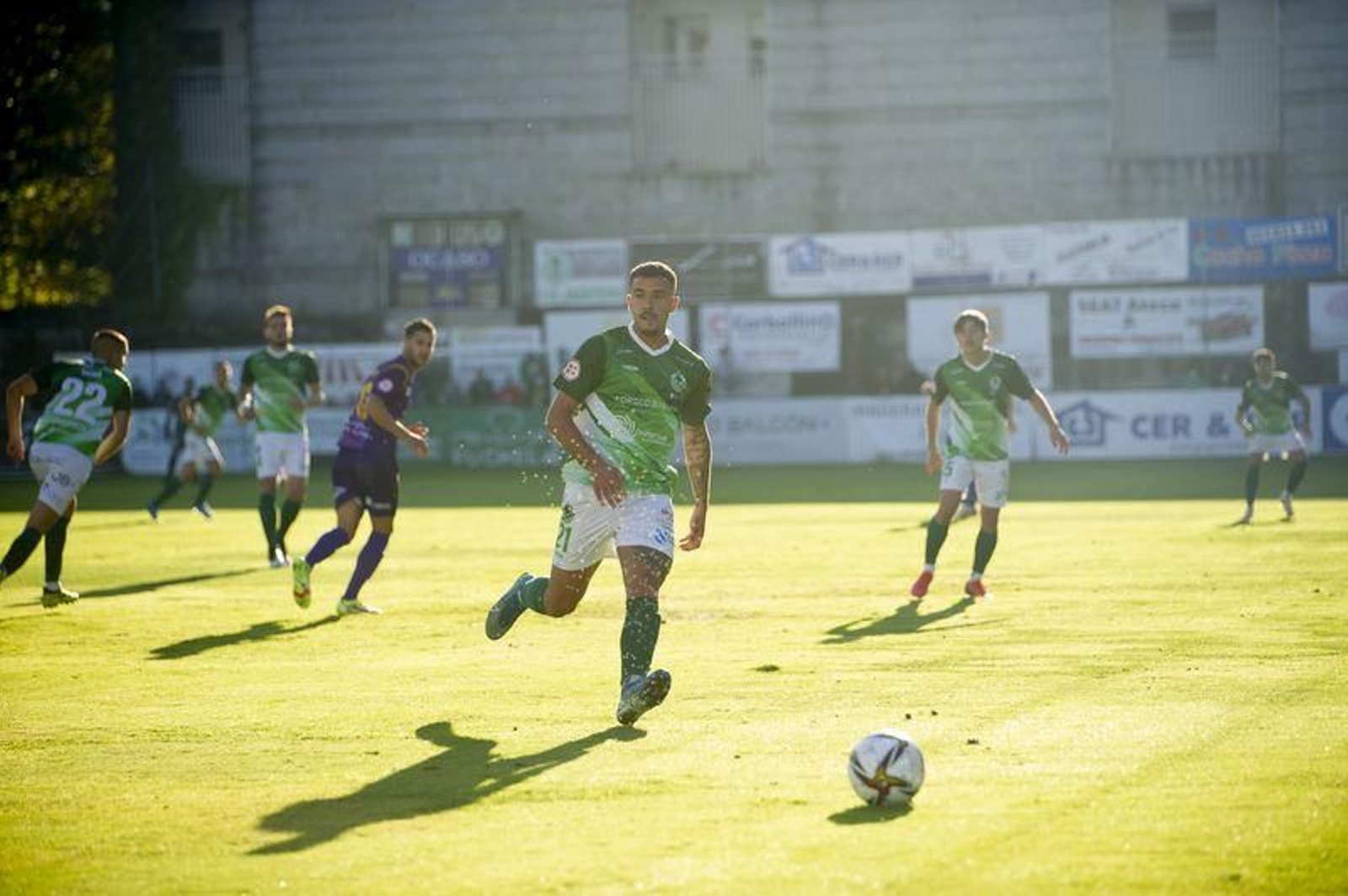 El partido entre el Arenteiro y el Palencia en Espiñedo (MARTIÑO PINAL)