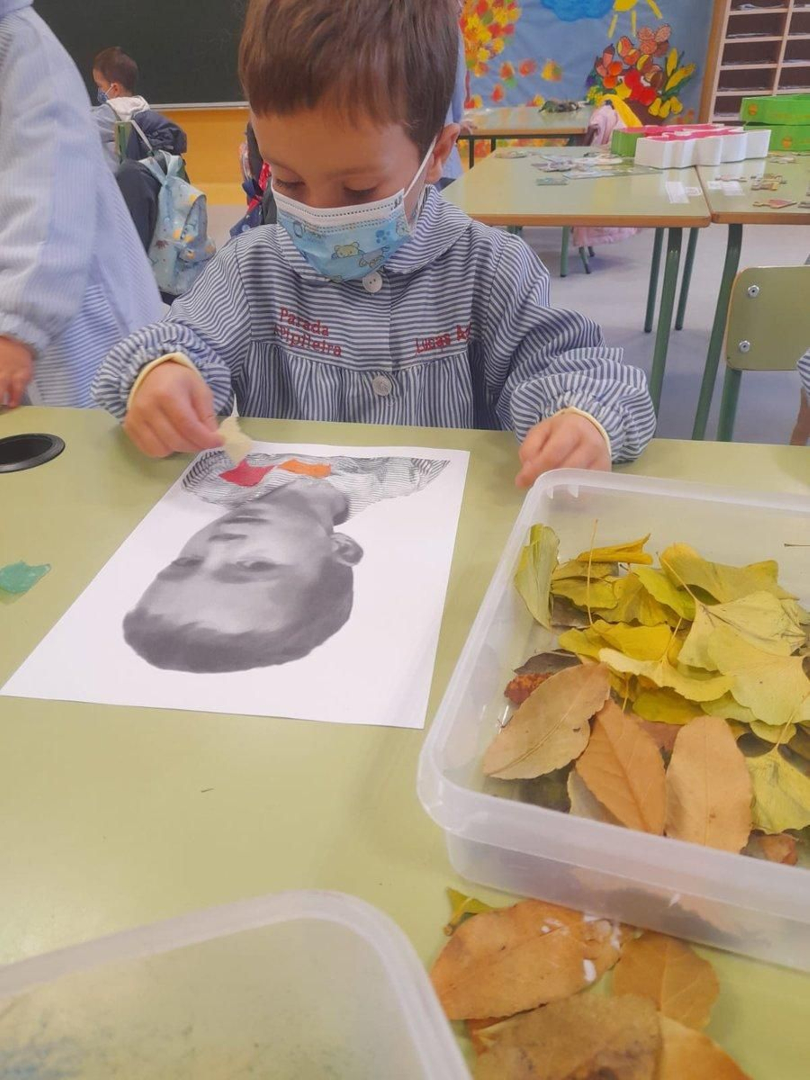 Trabajaron sobre sus propios retratos.