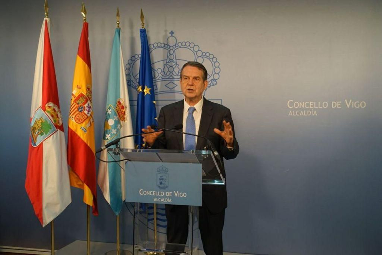 El alcalde Abel Caballero.