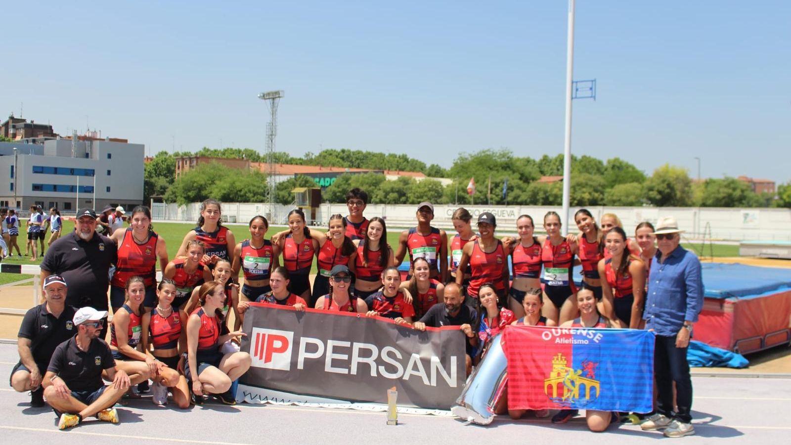 Mejor equipo absoluto Ourense Atletismo Femenino