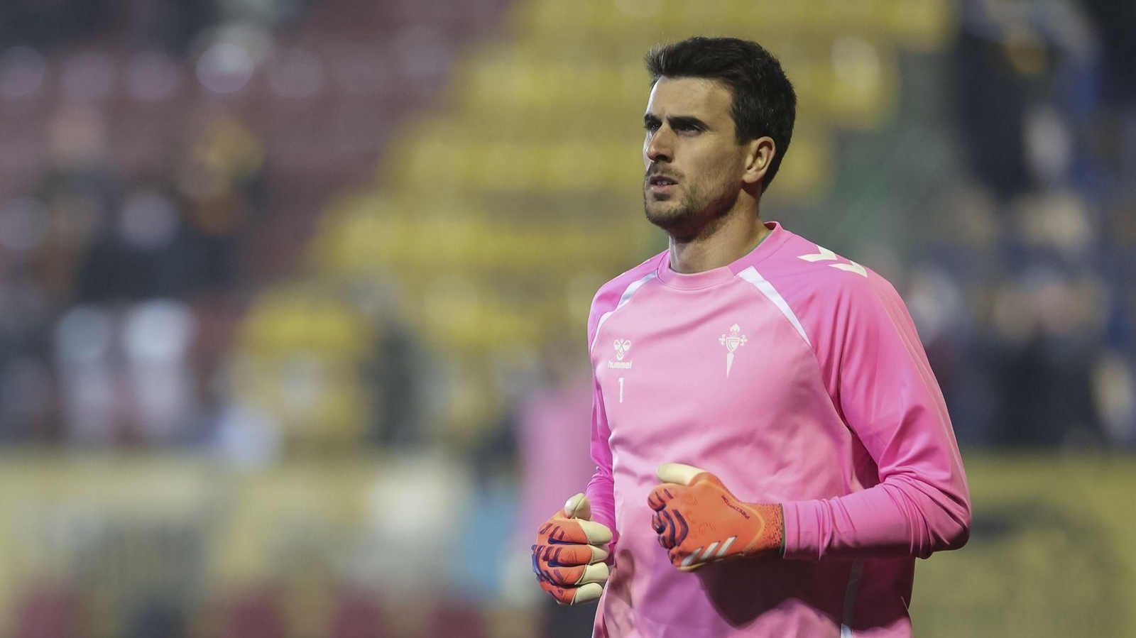 Iván Villar, portero del Celta.