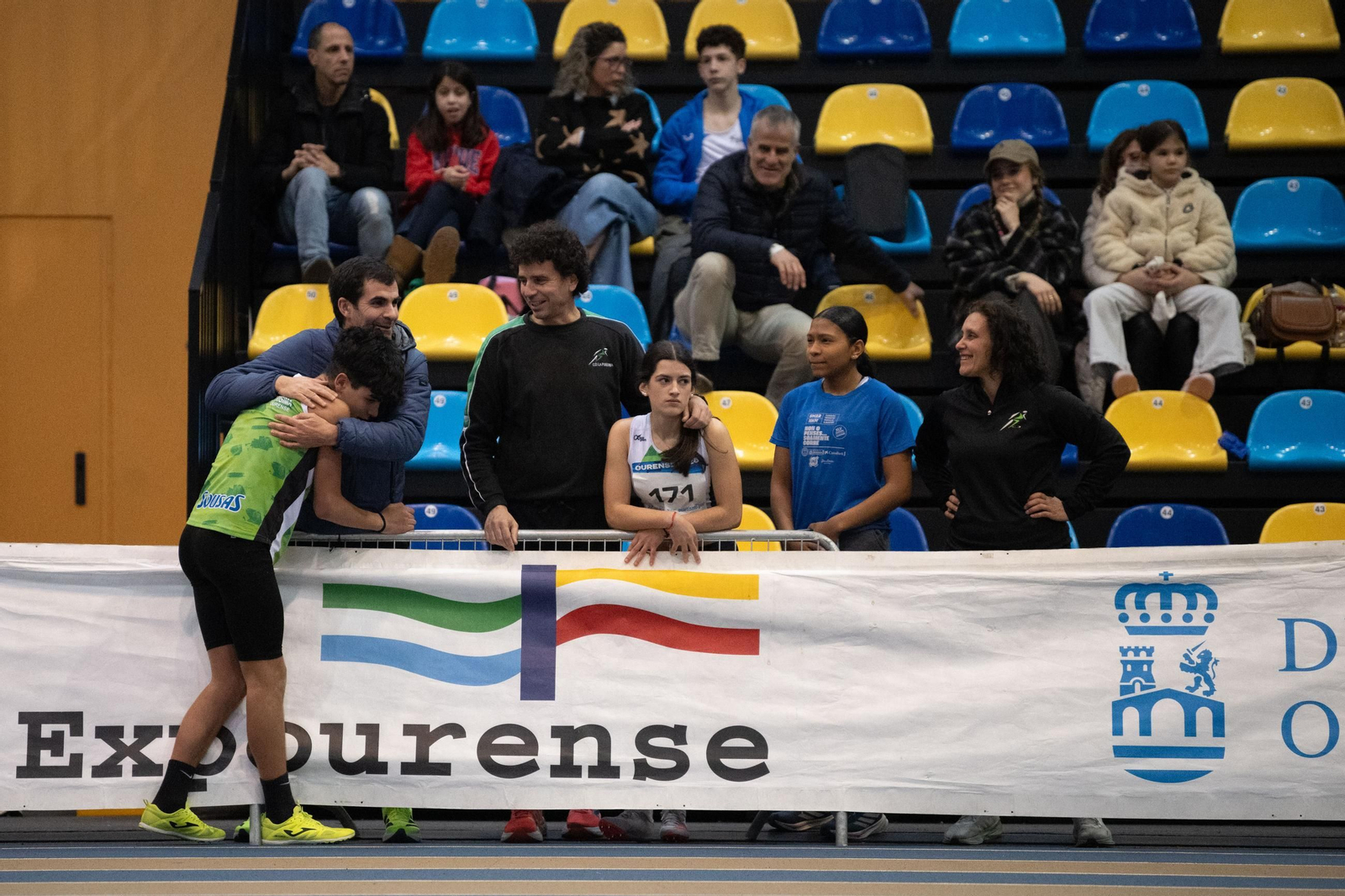Galería | Los atletas gallegos sub-16 brillan durante el Campeonato Gallego de la categoría