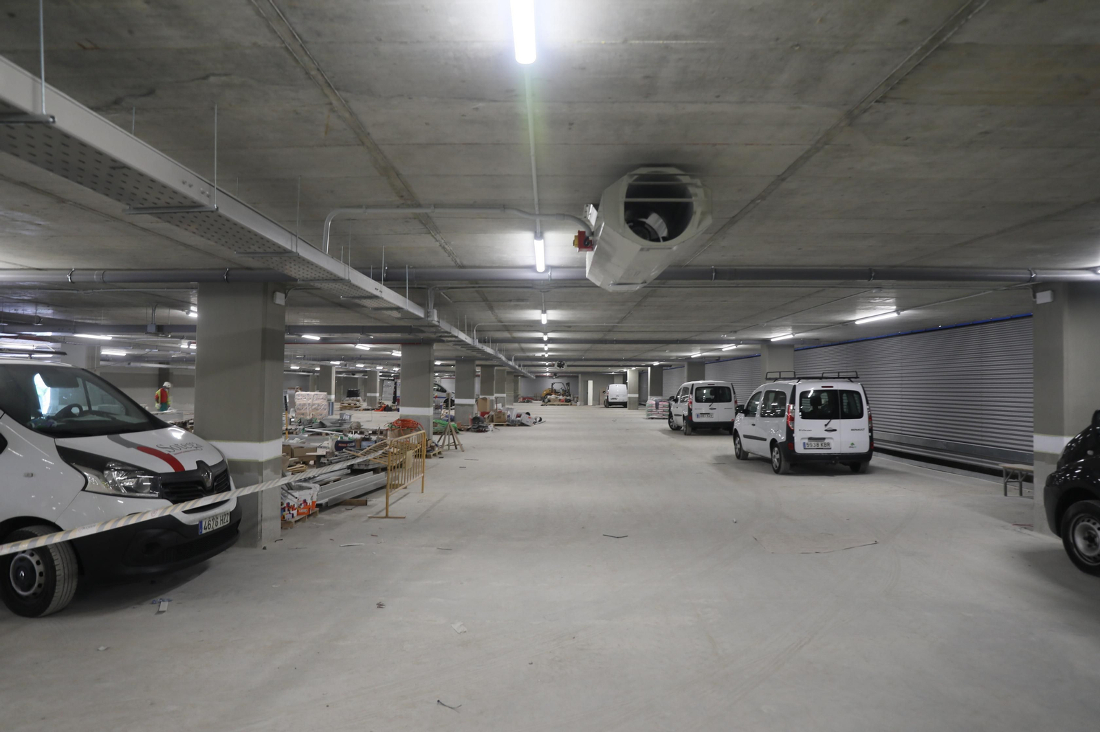 Estado de las obras el pasado 3 de junio. (JOSÉ PAZ)