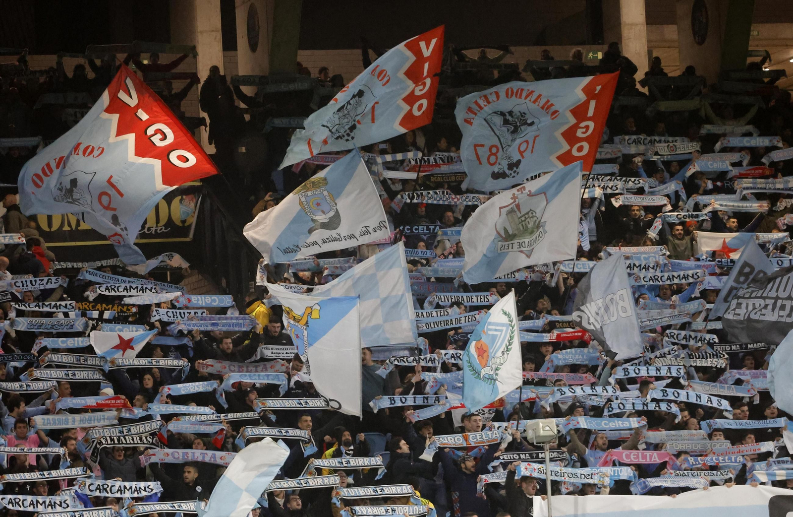 Galería | El Celta recibe al Lille en Balaídos