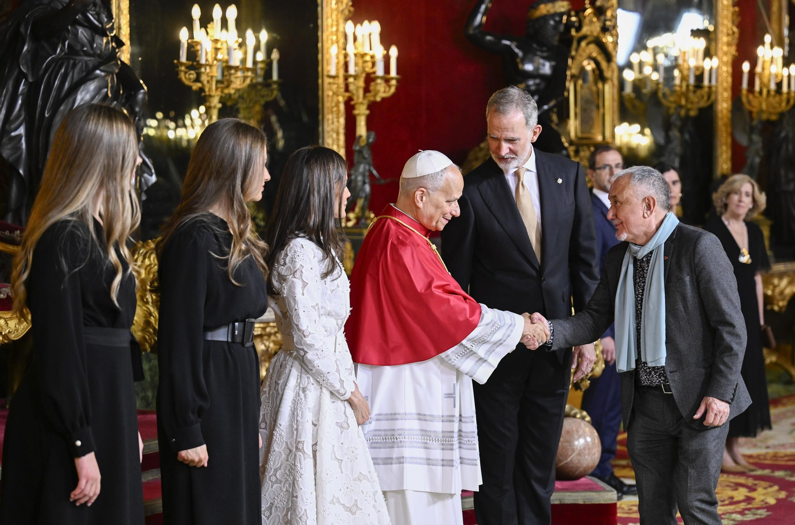 Galería | La primera jornada de la visita del papa León XIV a Madrid