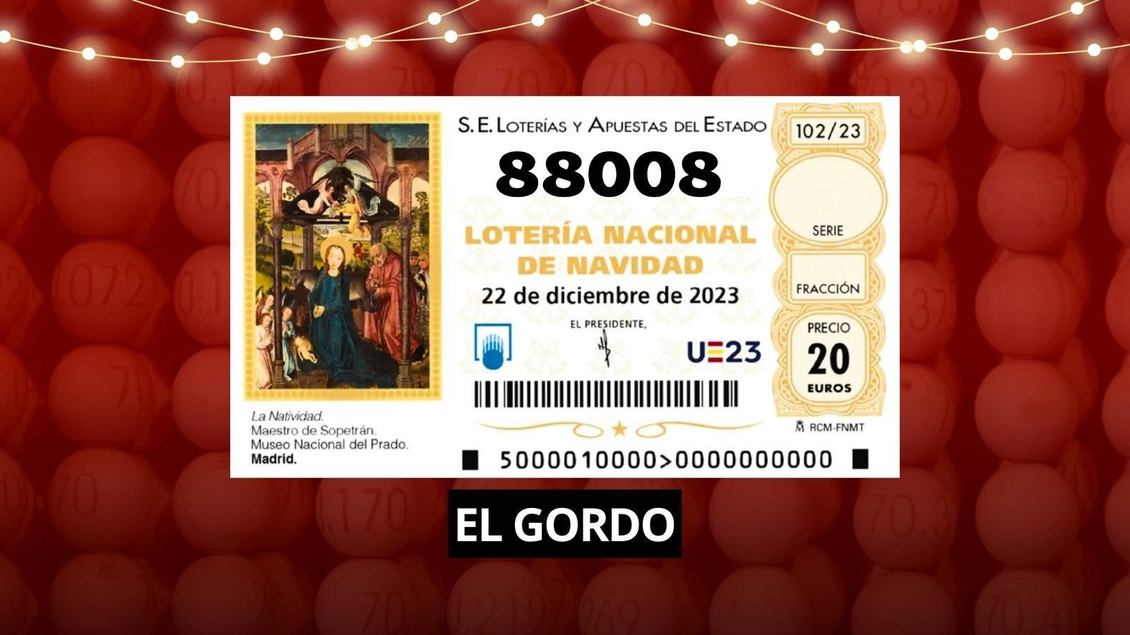 Premio Gordo de la Lotería de Navidad