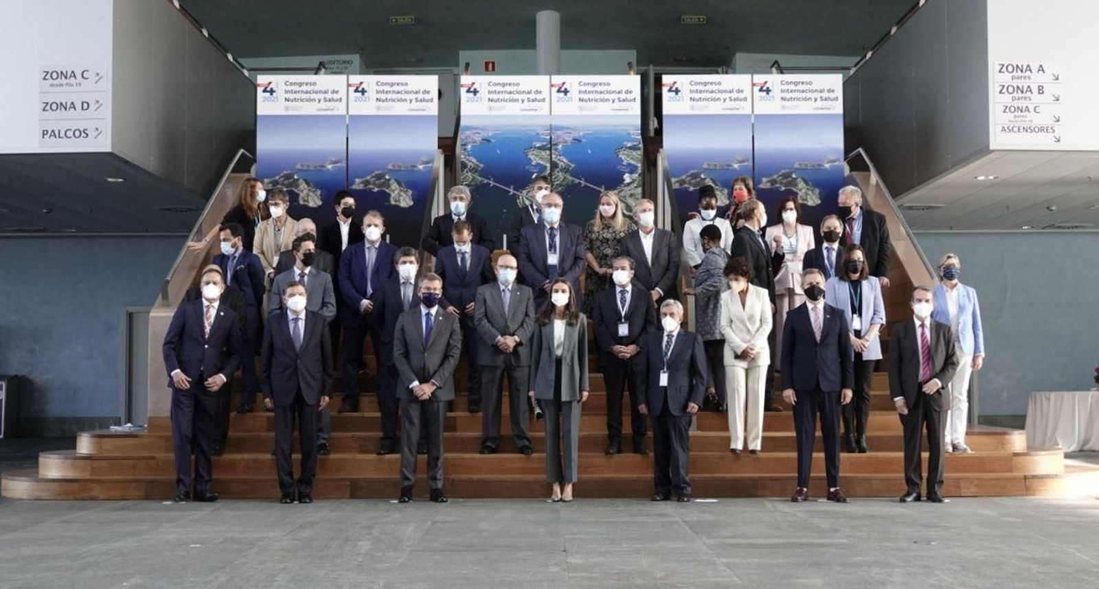 La reina Letizia, en Vigo.