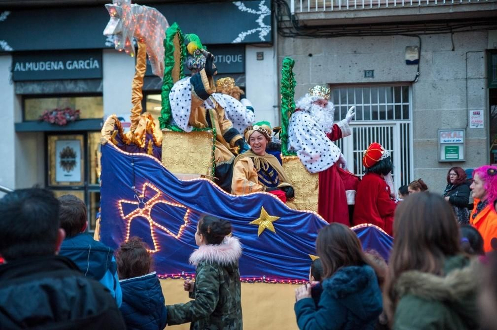 Cabalgata de años anteriores en Verín (ÓSCAR PINAL).