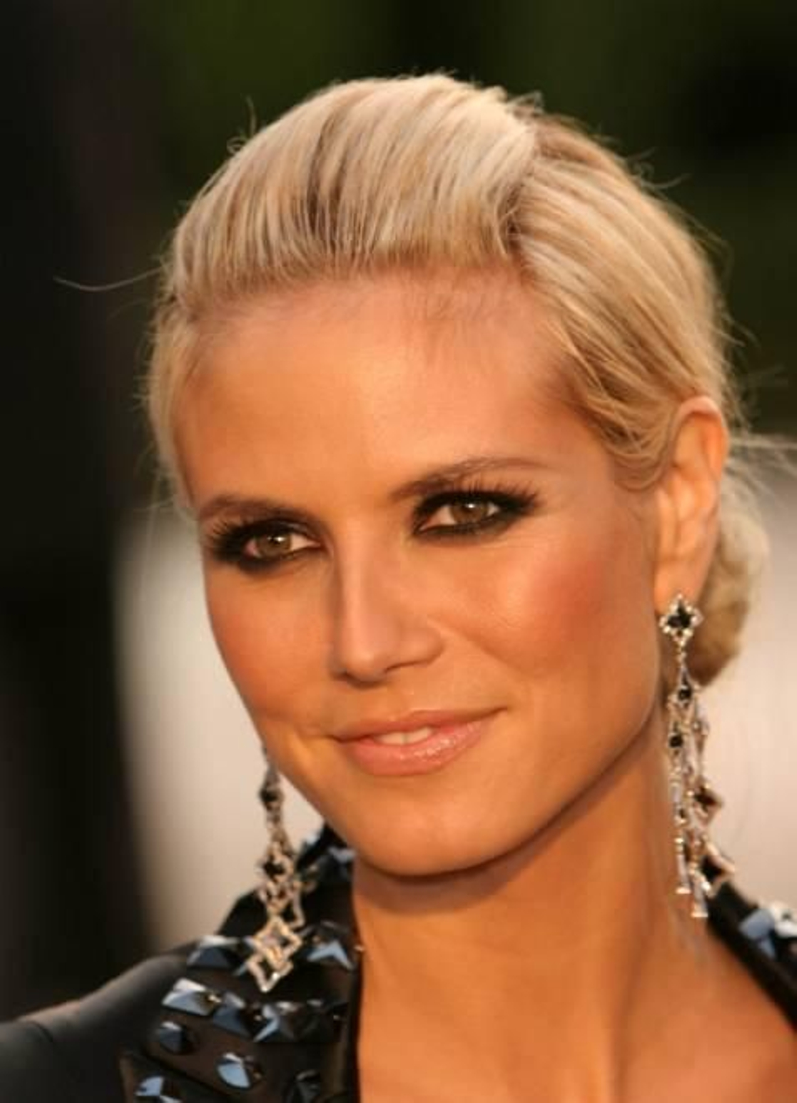 Heidi Klum con maquillaje