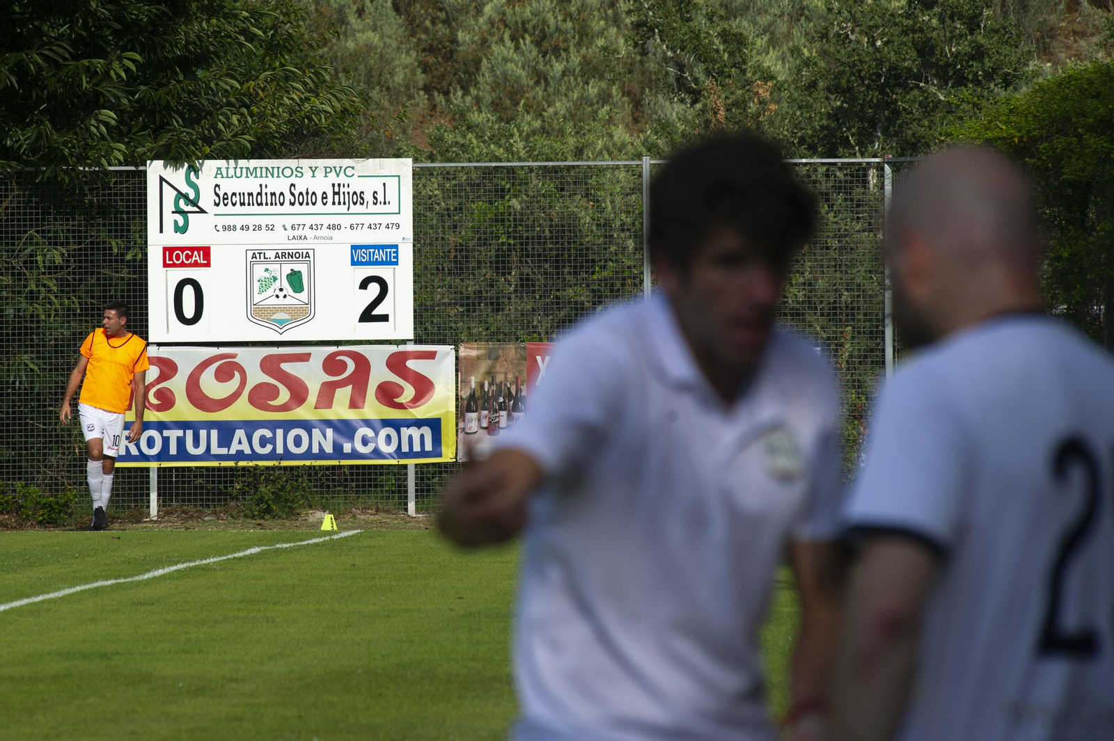 Fiesta del Arnoia por su ascenso.