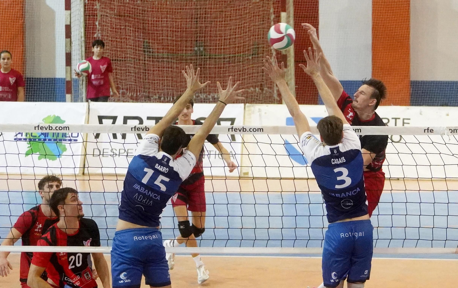 El Vigo ya no volverá a jugar hasta el 17 de enero, cuando recibirá al Suac canario en el pabellón de Coia.