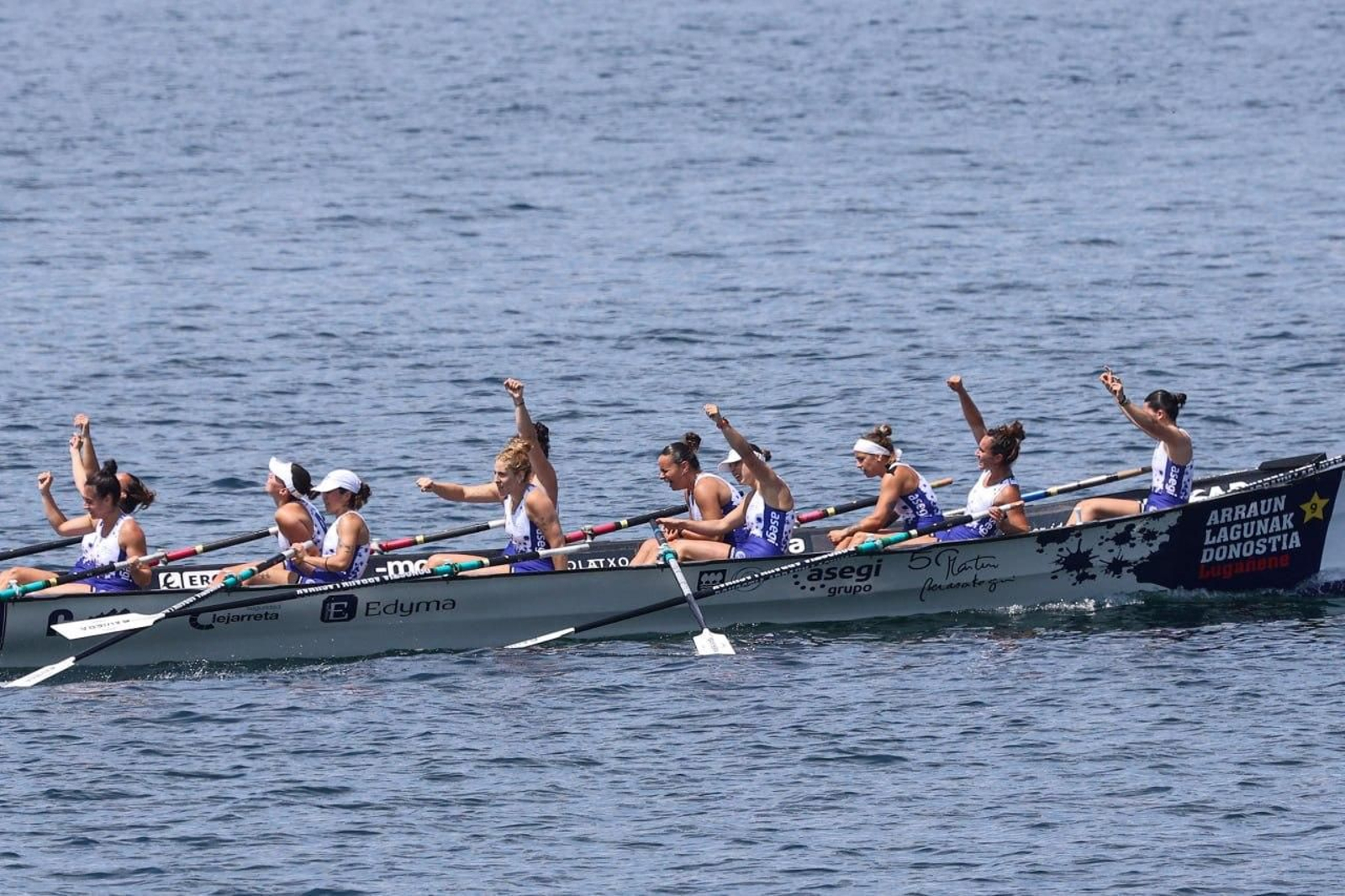 Galería | Meira corona a Arraun Lagunak y Orio en el Campeonato de España de Traineras
