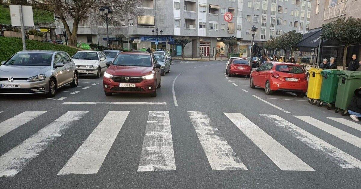 Una mujer resulta herida tras ser atropellada por un coche en A Valenzá