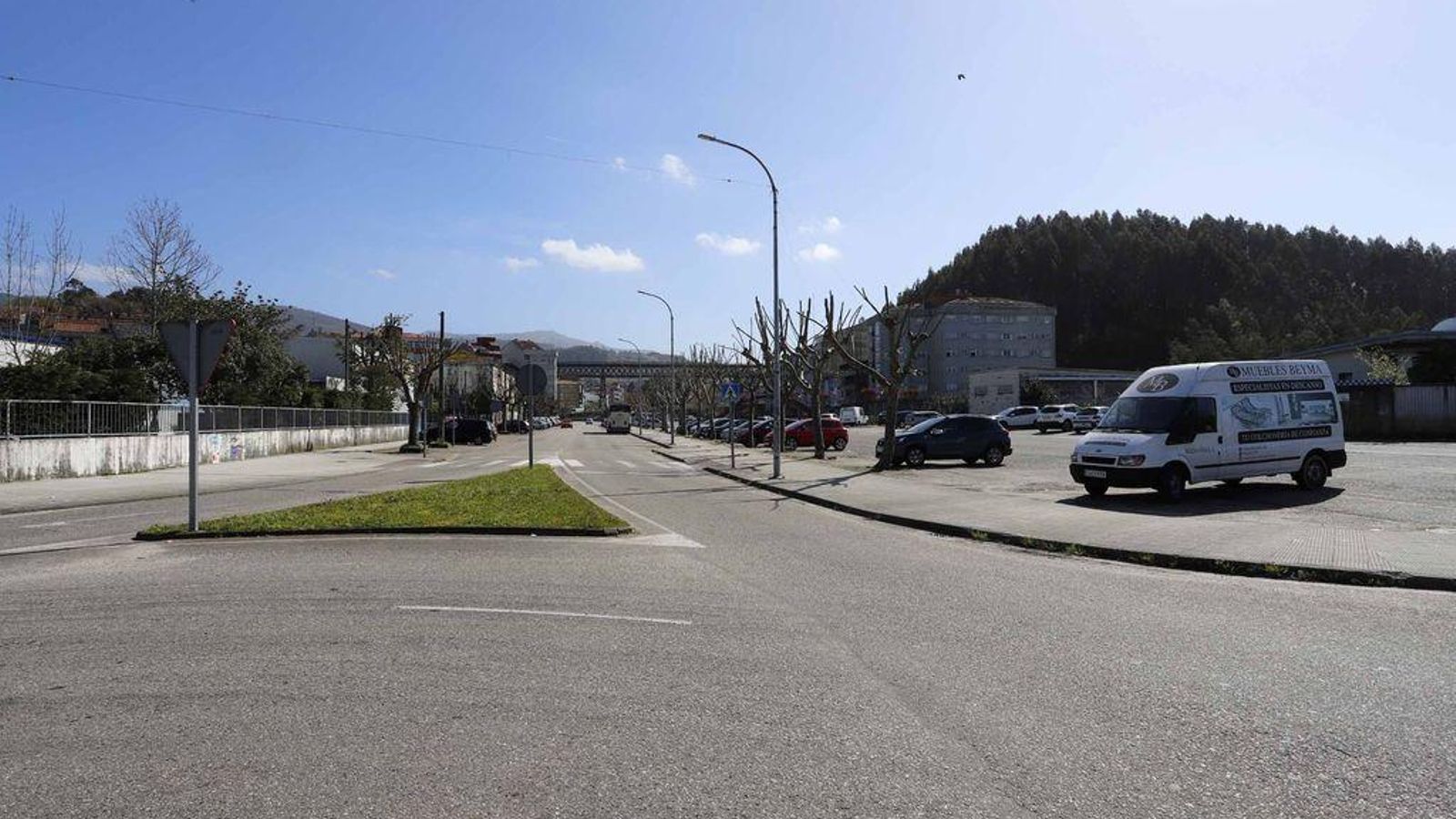 La Redondela se redujo en Redondela.