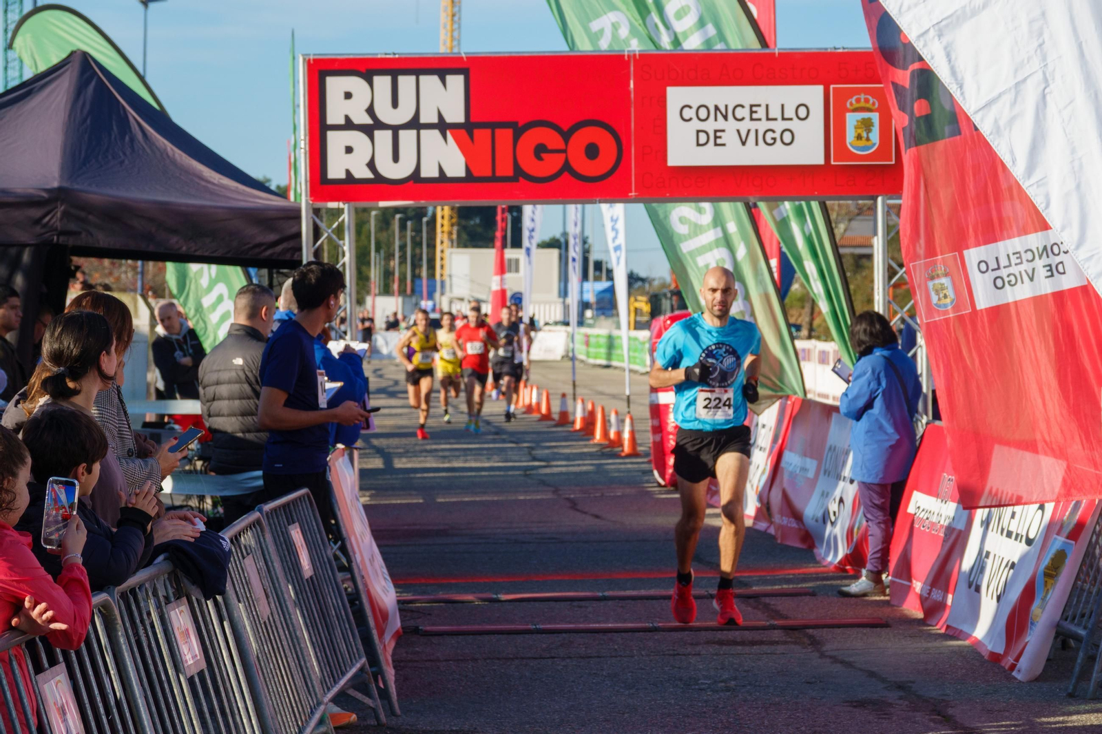 Galería | Pequeños y grandes disfrutan la Milla Cidade de Vigo con +Deporte Atlántico