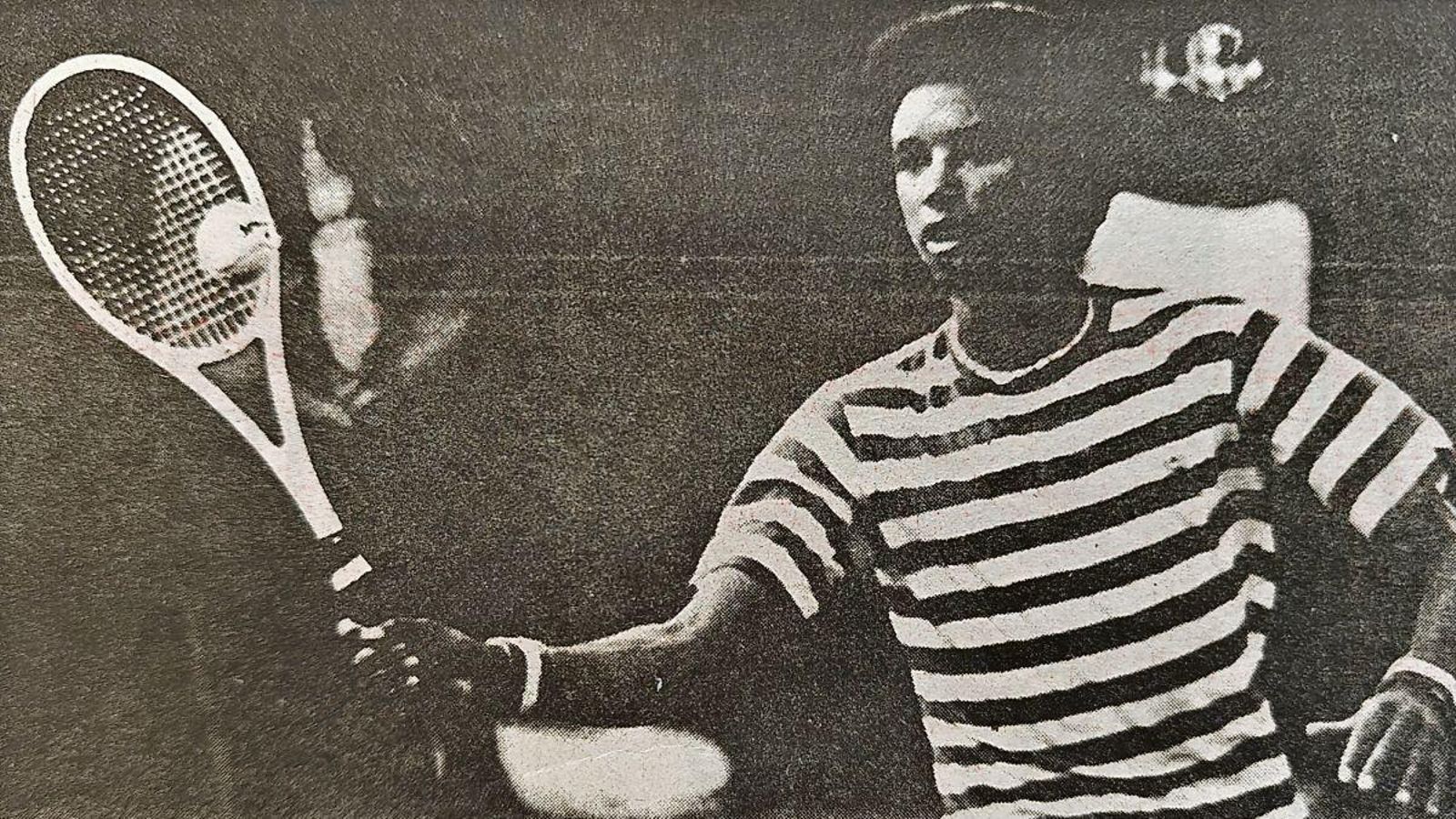 Arthur Ashe triunfa en Wimbledon.