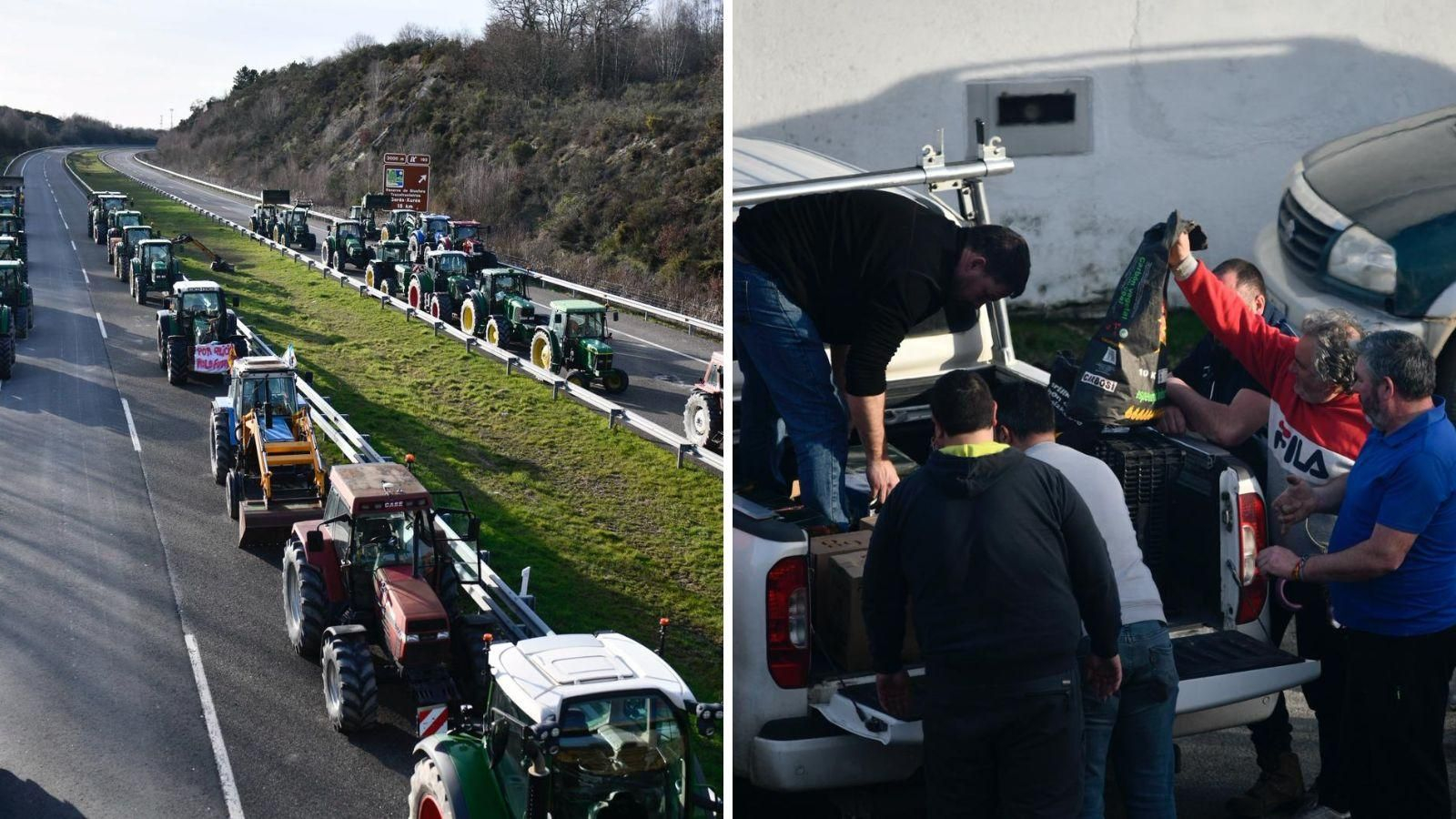Los tractores ultiman su presencia en la A-52