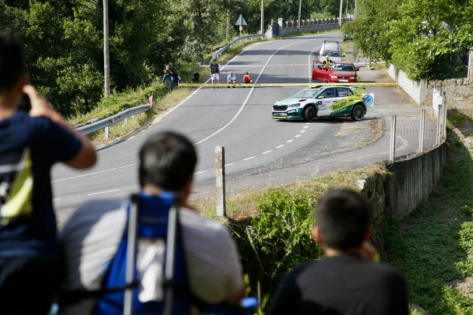Galería | Estas son las mejores imágenes del TC1 de Taboadela que dio inicio a la competición en el Rally de Ourense 2025