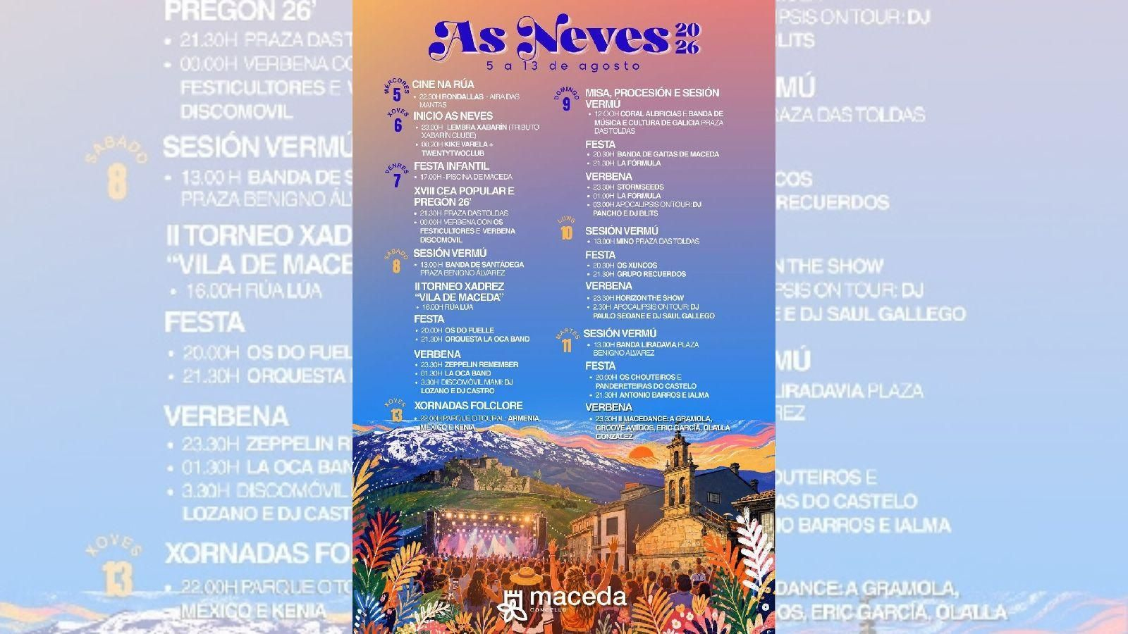 Fiestas As Neves de Maceda