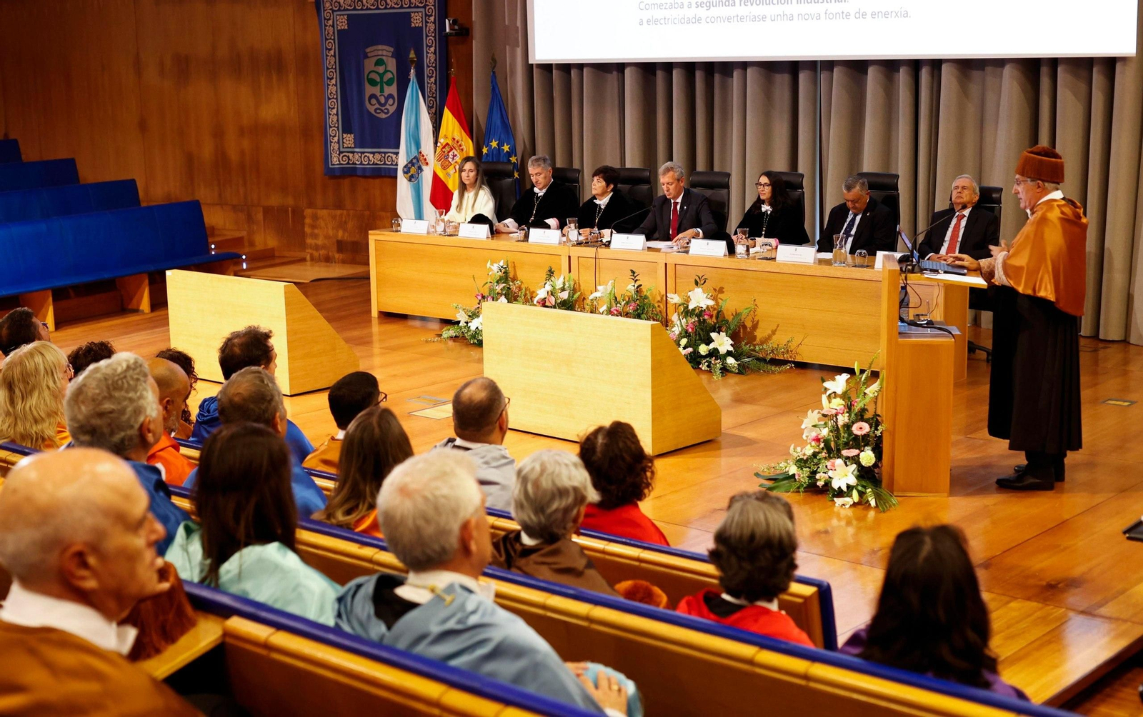 Galería | La Universidad de Vigo inaugura el curso académico 2026-2027