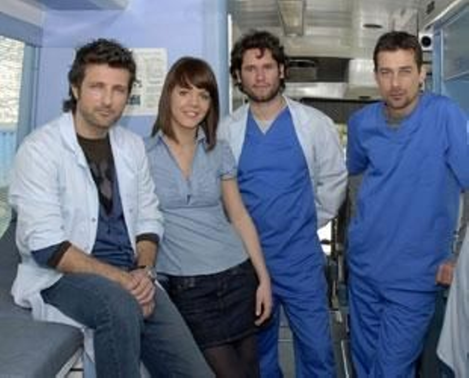 Algunos de los protagonistas de la serie.