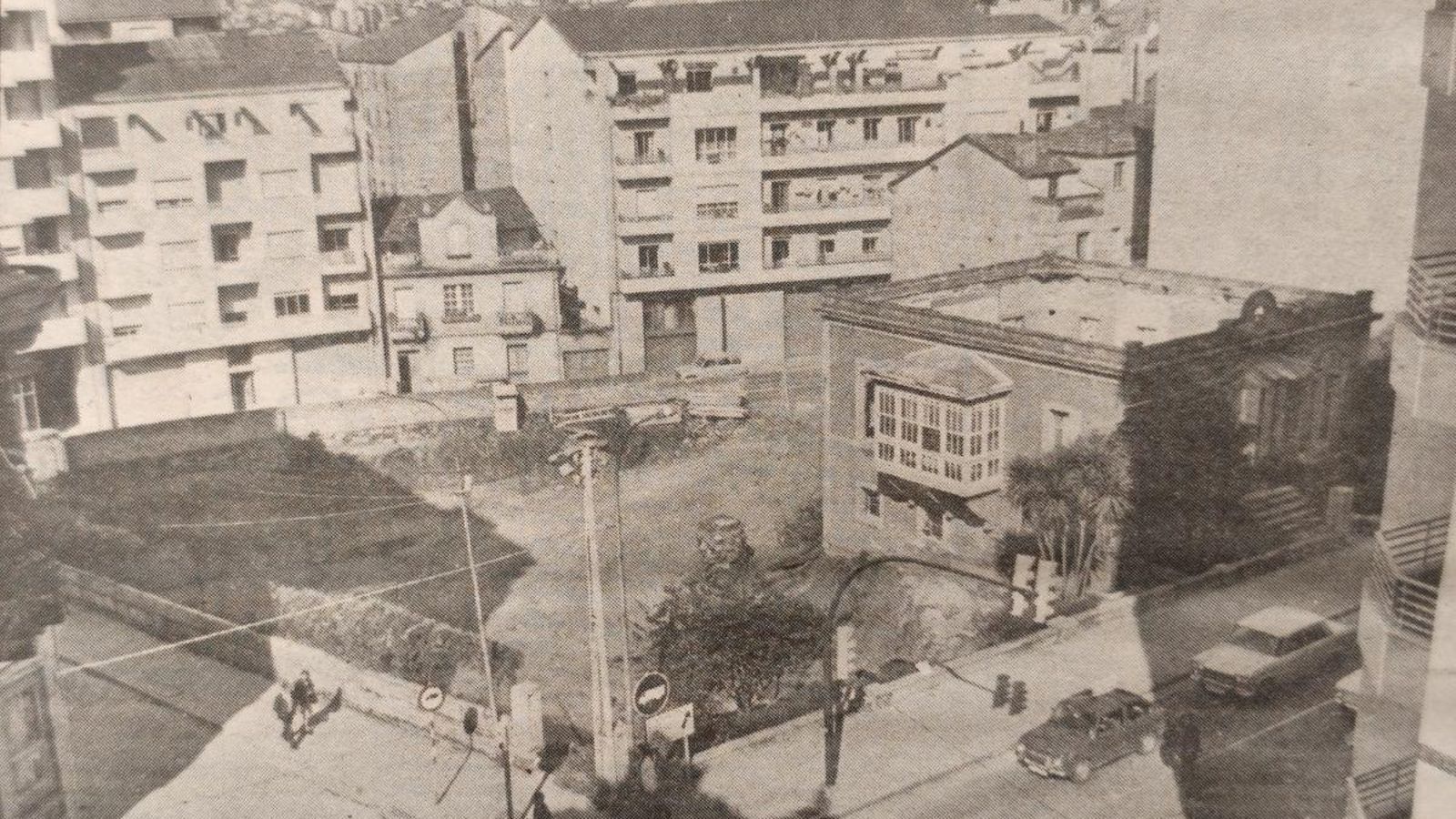 El chalet Villa Argentina y su jardín, que darán paso a una nueva edificación.