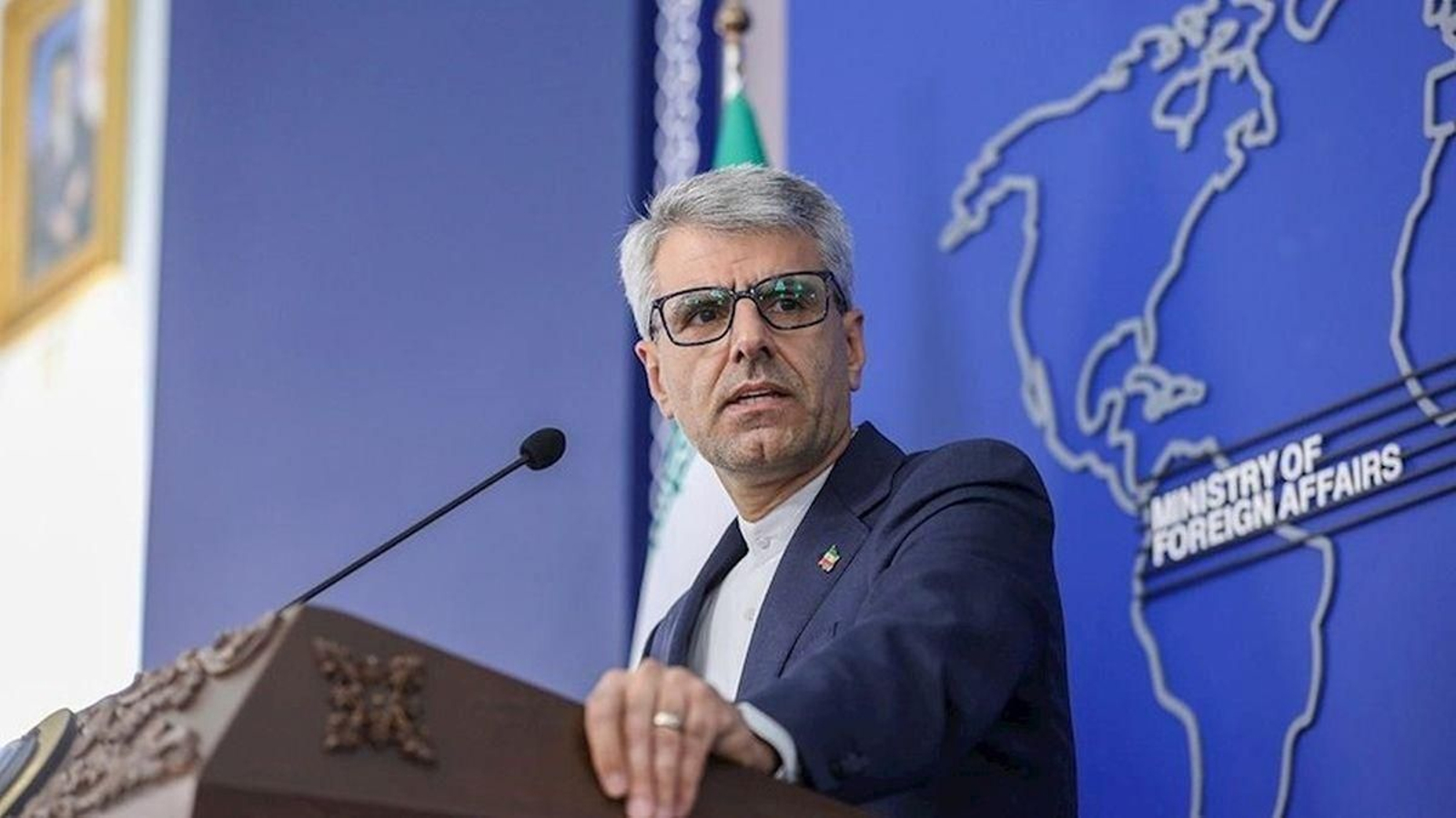 El ministro de Exteriores de Irán, Esmaeil Baqaei.