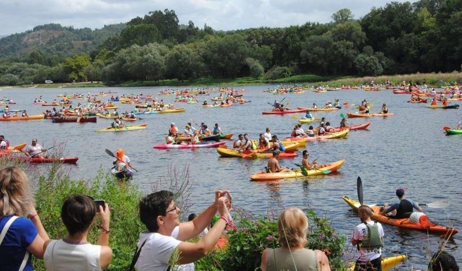 El descenso popular sí que fue suspendido este años pero no así el competitivo.