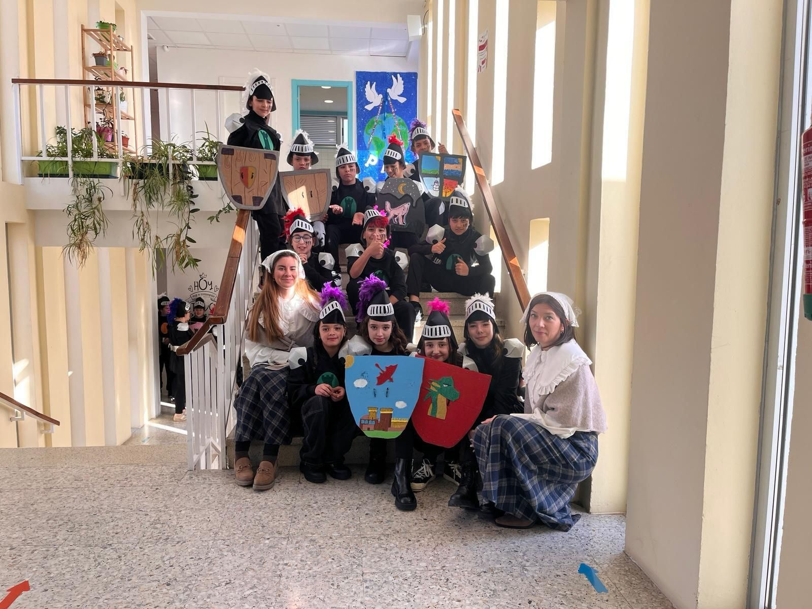 O Entroido no colexio Princesa de España de Verín