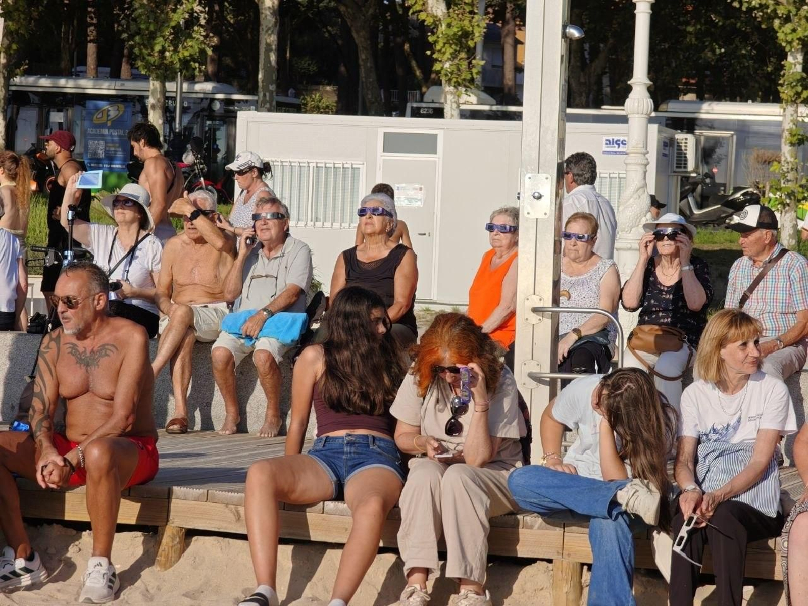 Galería | Así vivió Vigo y su área el histórico eclipse total