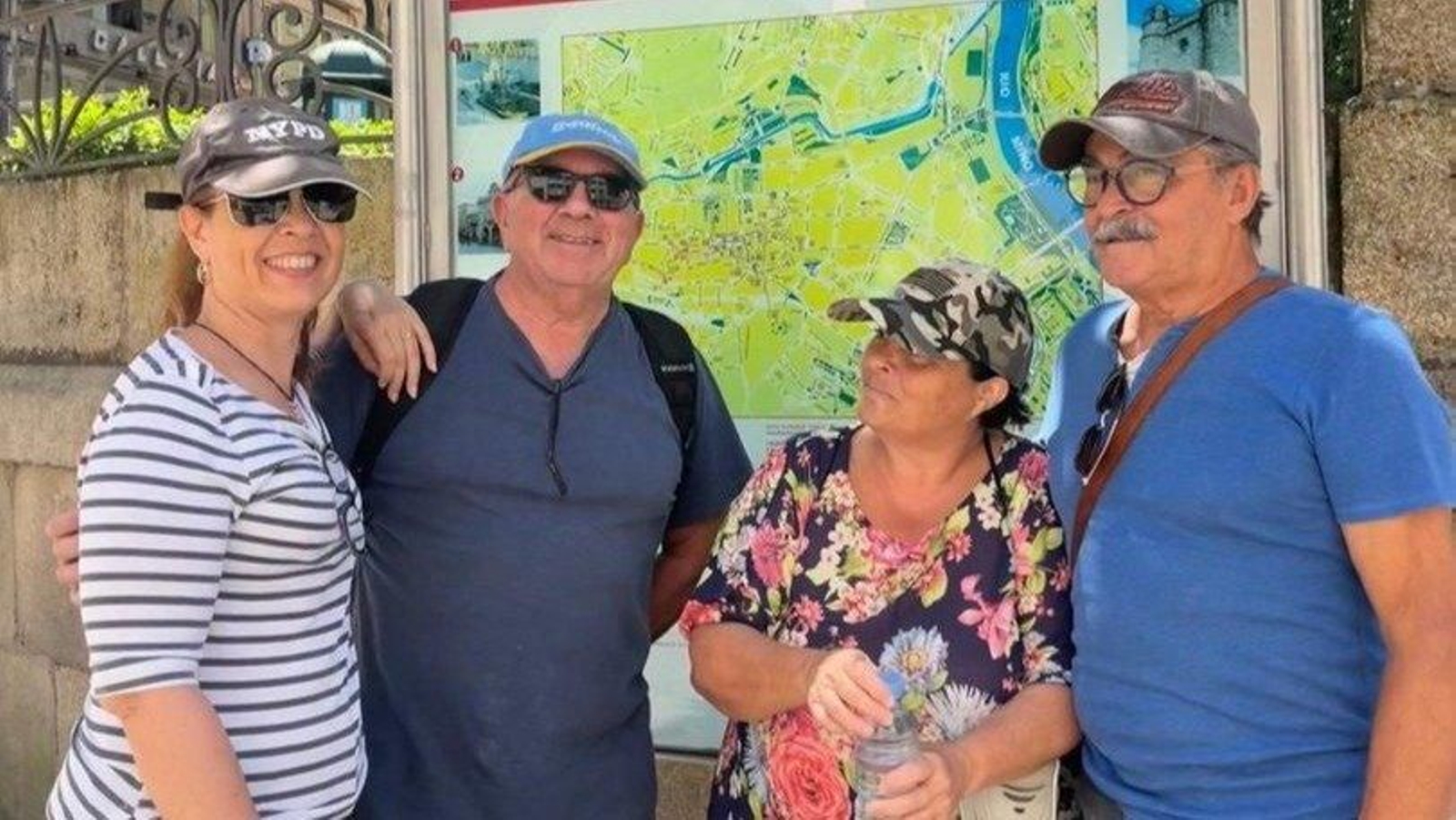 Carmen Ruiz, Manuel Cárdenas, Eu García y José Manuel Alcaide.