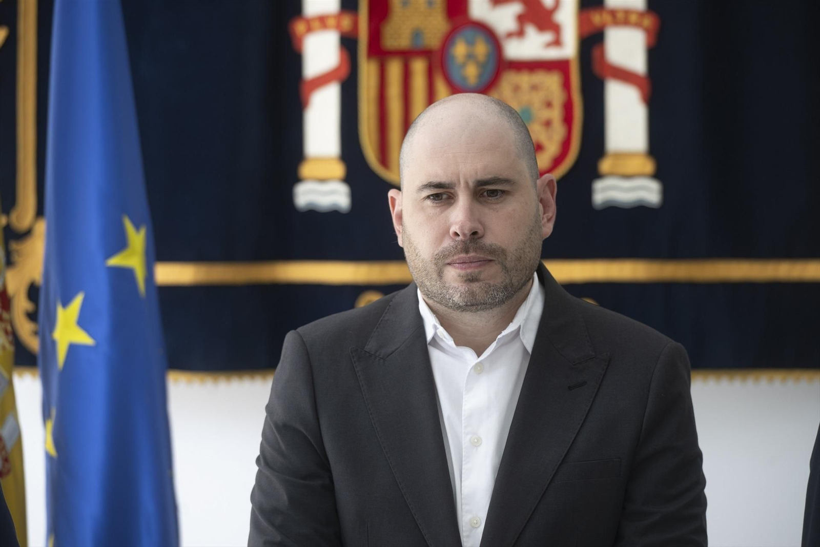 El delegado del Gobierno en Ceuta, Miguel Ángel Pérez Triano.
