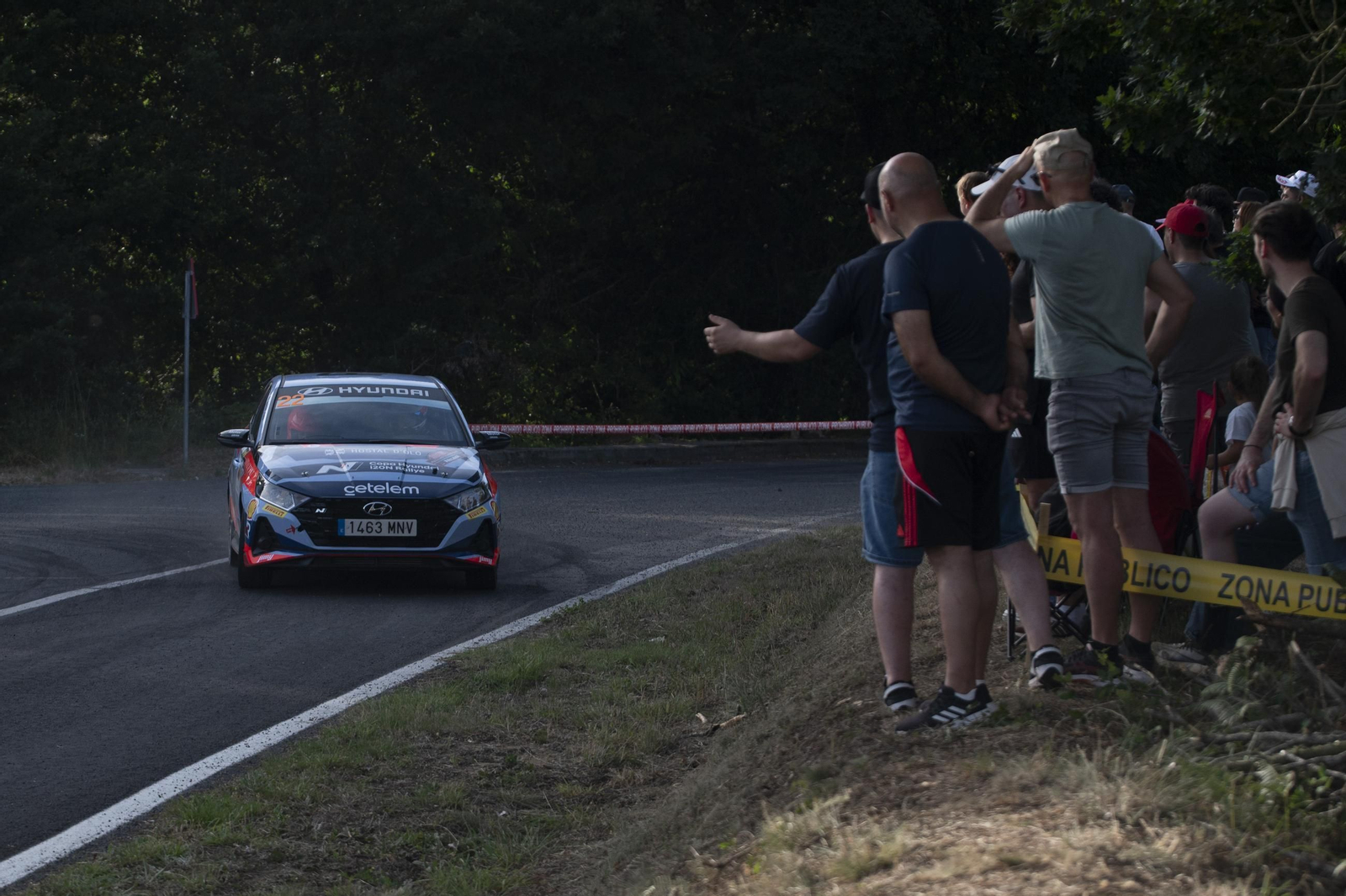 Galería | El tramo San Amaro-Cenlle estuvo lleno de velocidad en el Rally de Ourense, en fotos